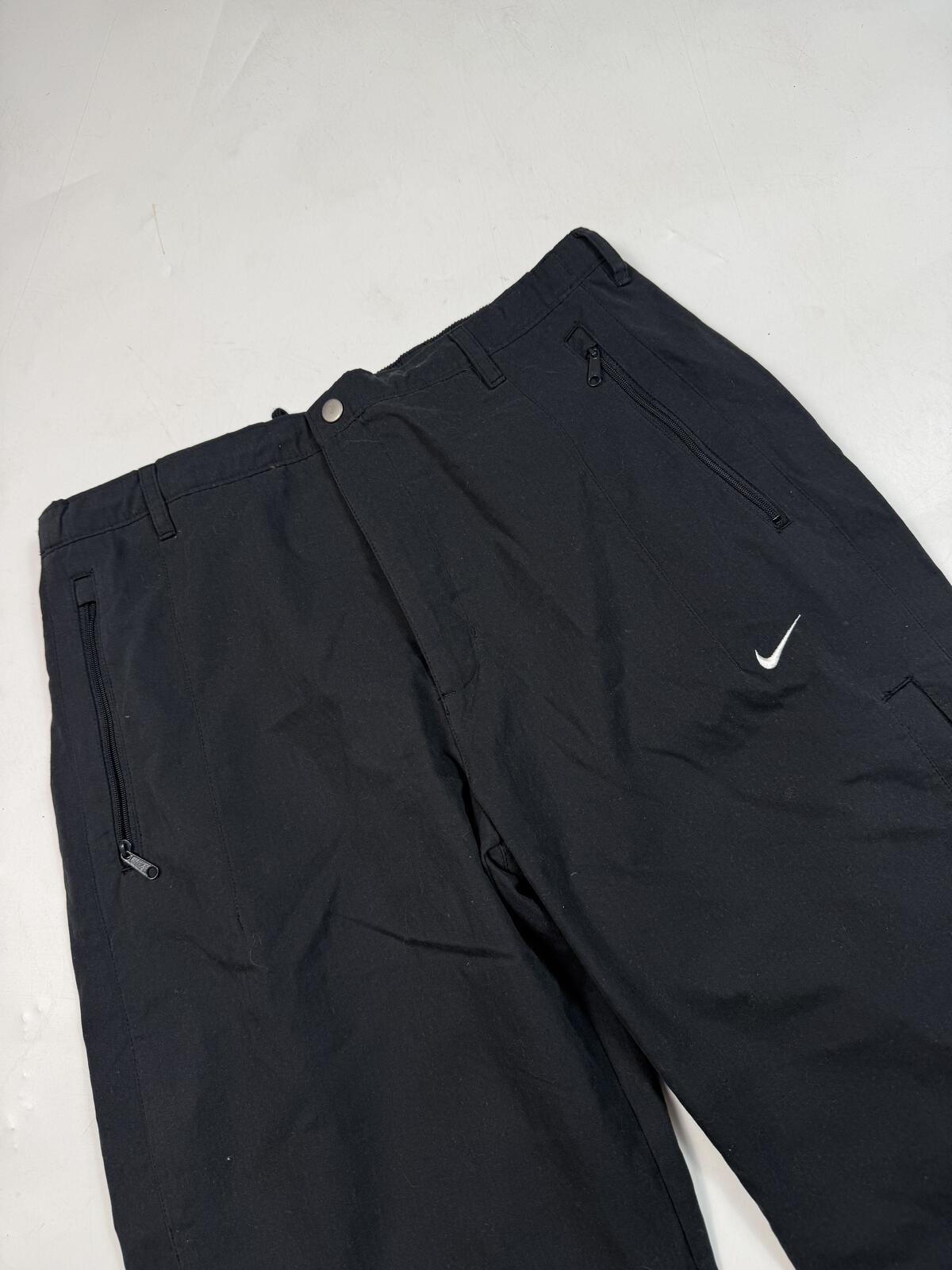 Vintage Nike mini swoosh baggy track pants (L)