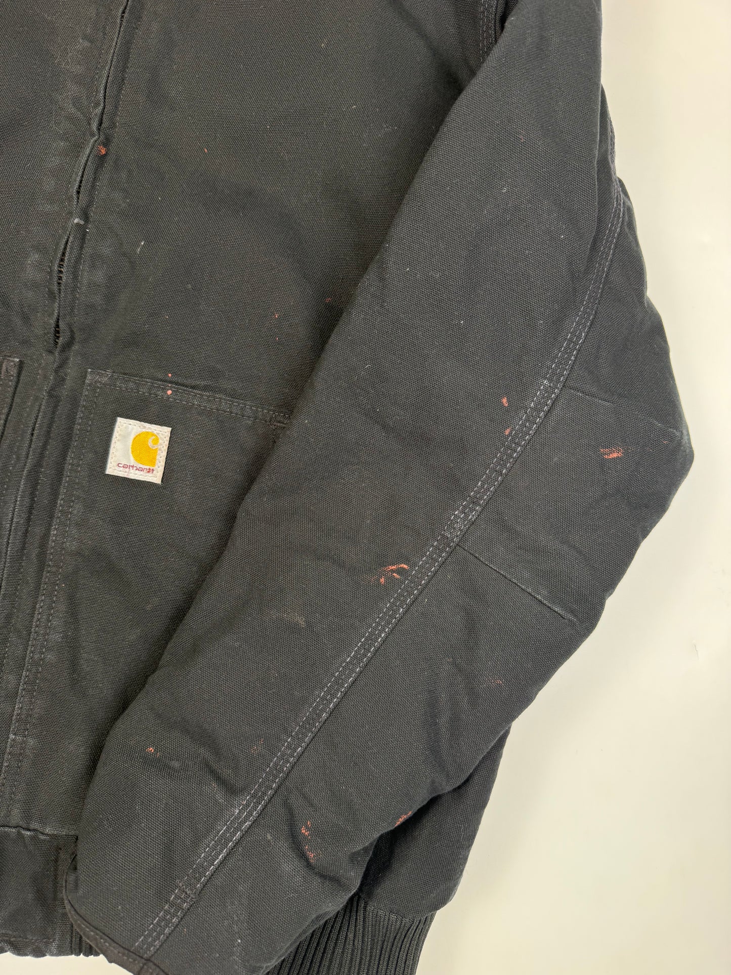 Carhartt active hooded workwear jacket (M)