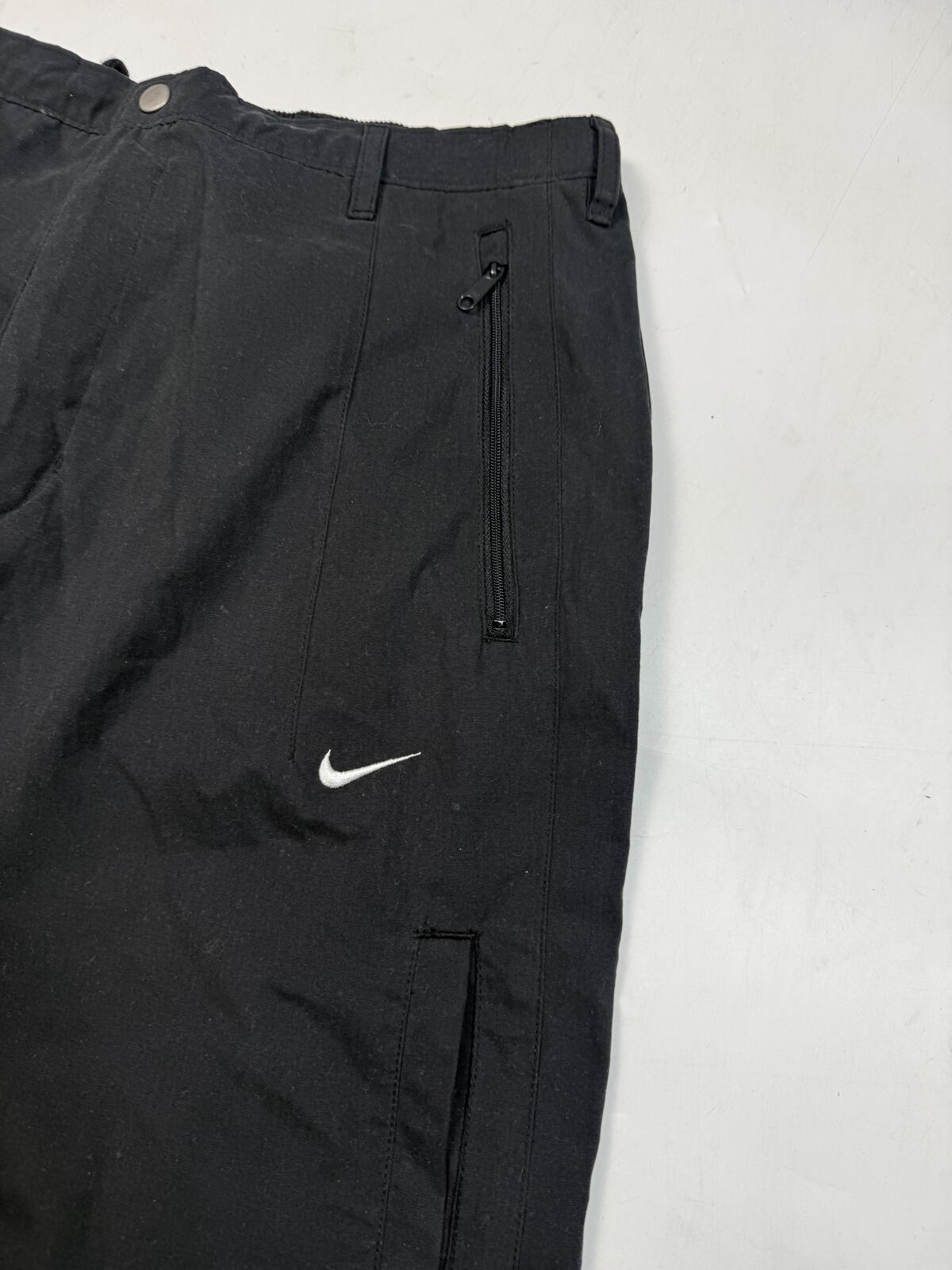Vintage Nike mini swoosh baggy track pants (L)