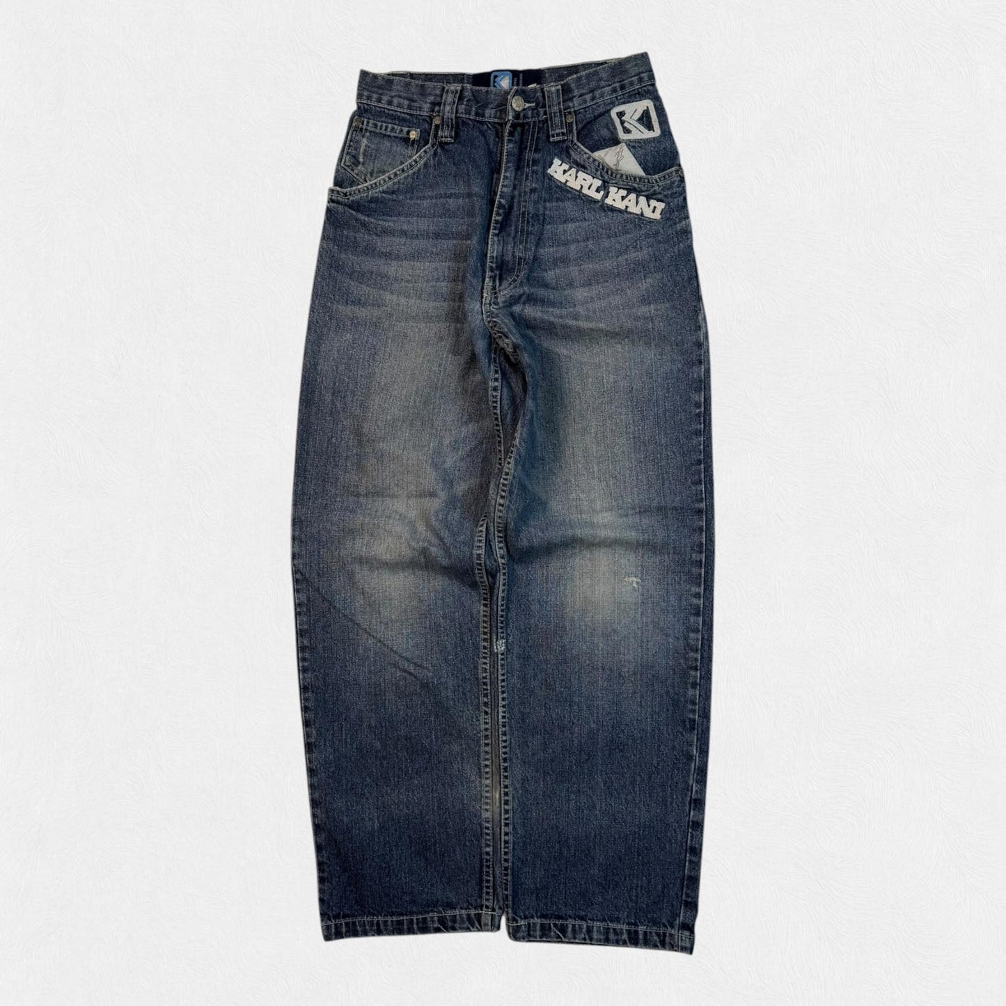 Vintage Y2K Karl Kani baggy hip hop jeans (W26)