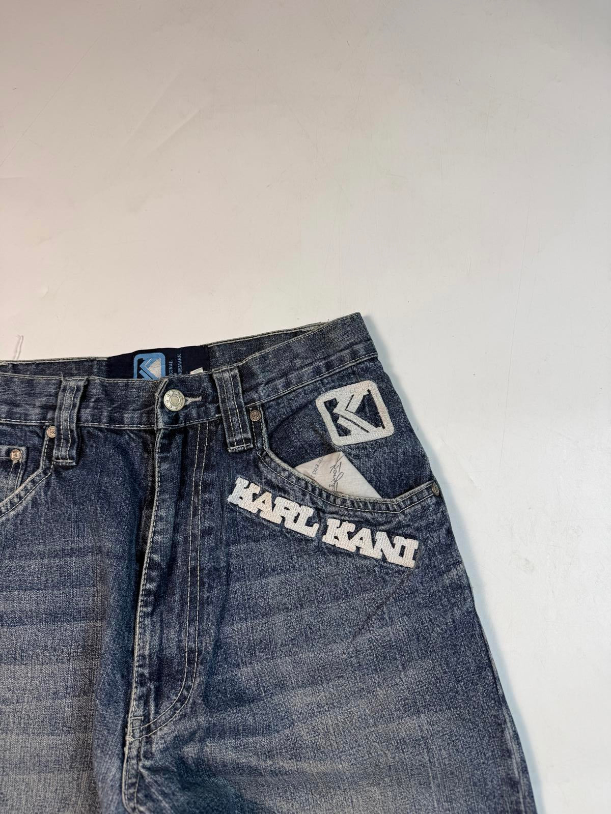 Vintage Y2K Karl Kani baggy hip hop jeans (W26)