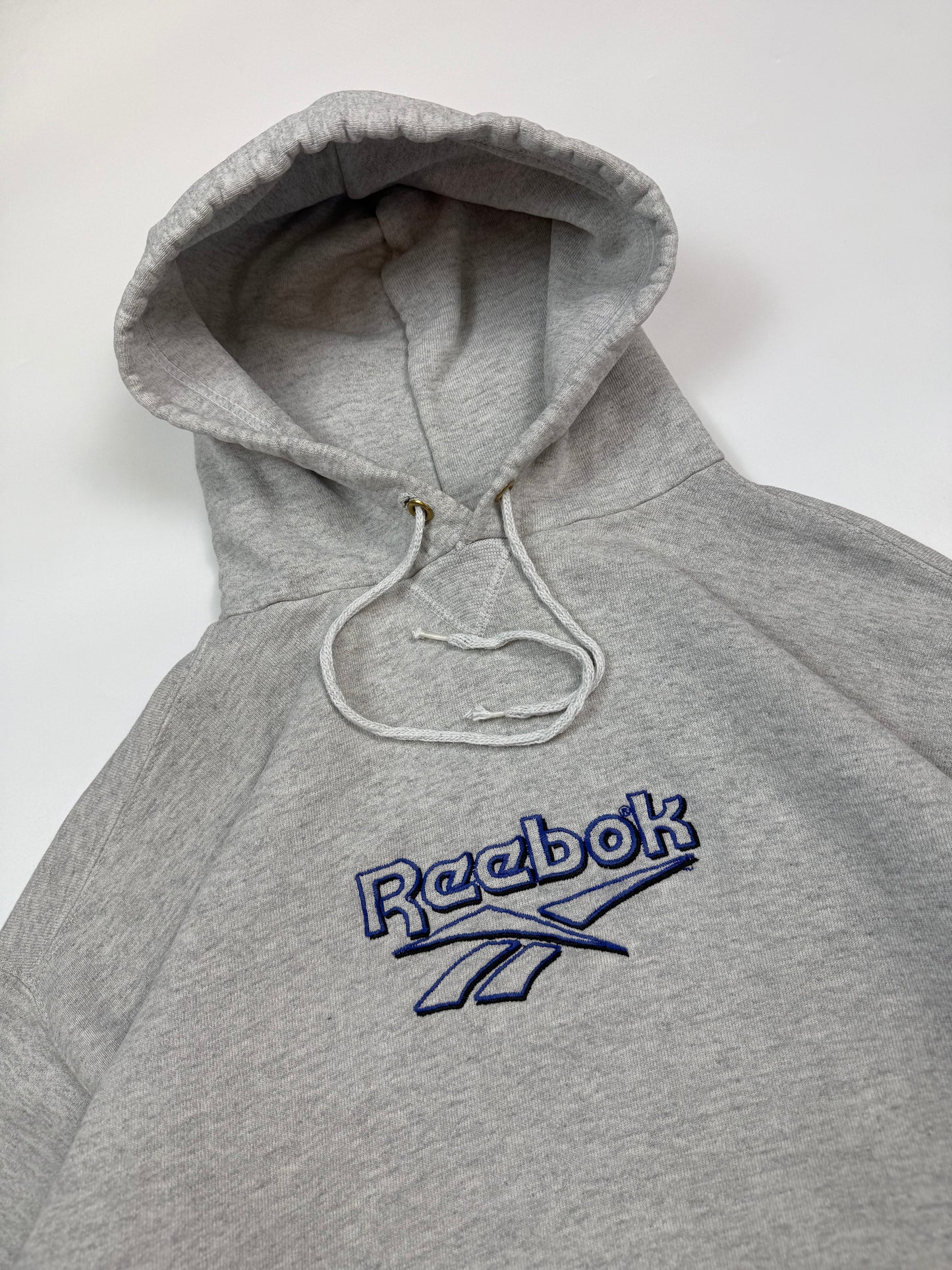 Vintage 90s Reebok spell out hoodie (S)