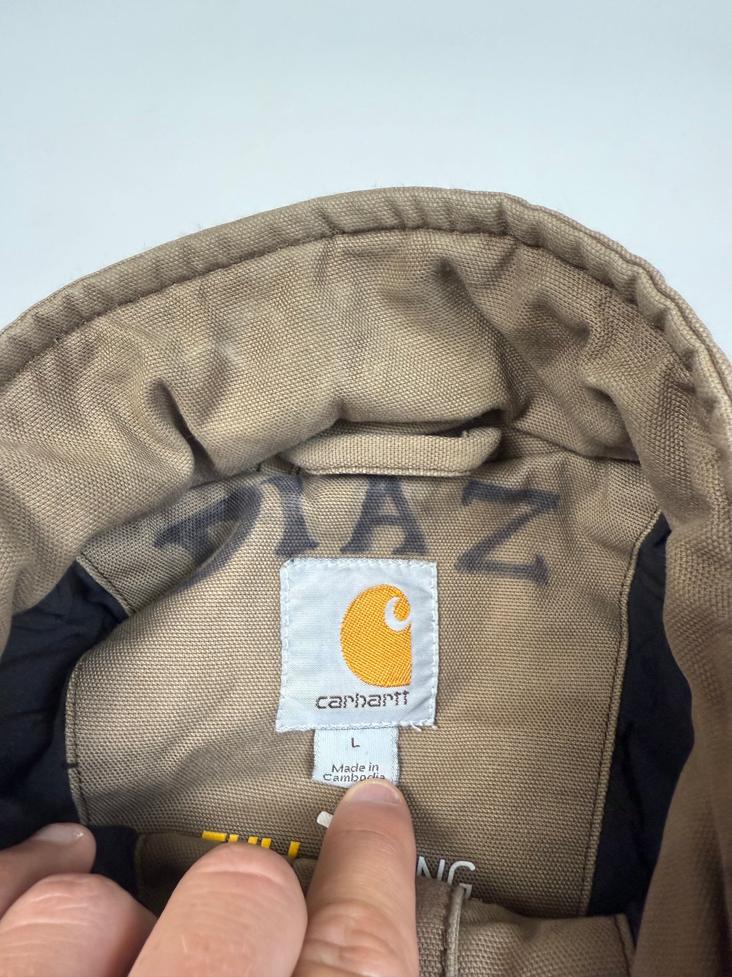 Carhartt full swing workwear jacket (L)