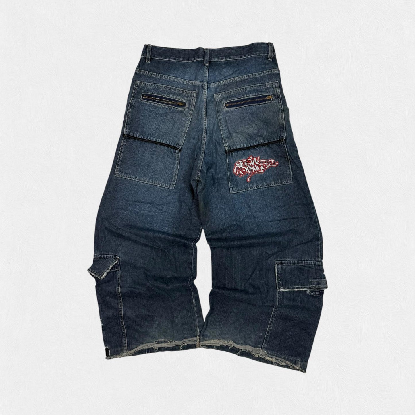 Vintage Y2K super baggy hip hop Jeans (W34)