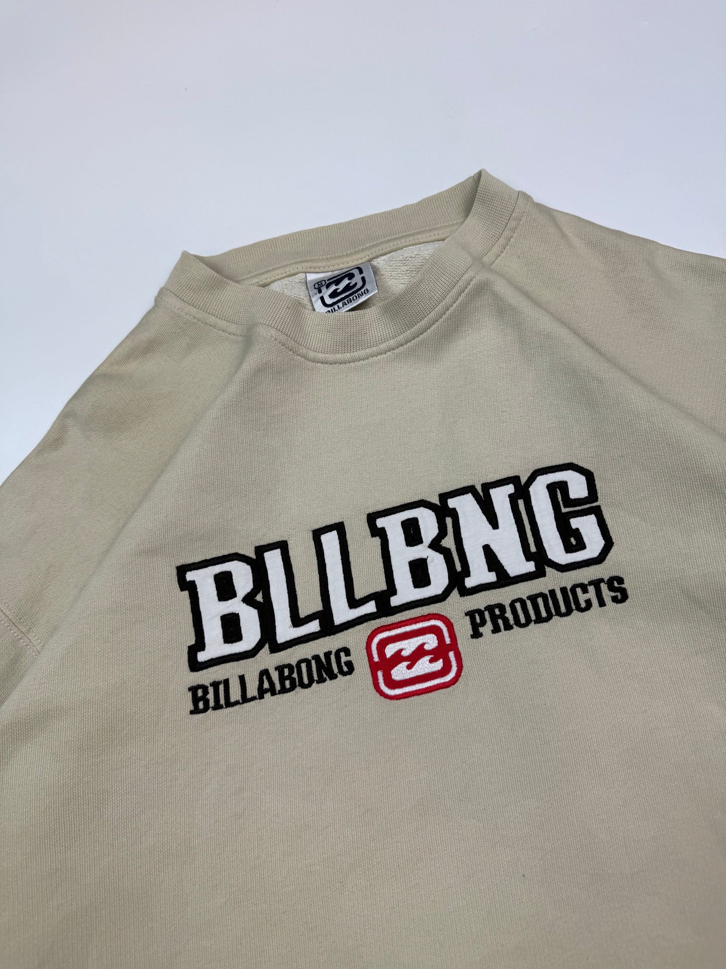 Vintage Y2K Billabong spell out sweatshirt (M)