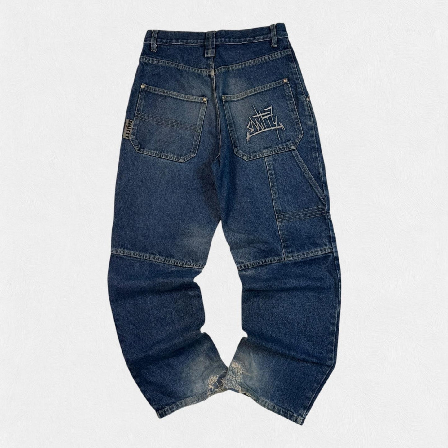 Vintage Y2K baggy carpenter hip hop jeans (W28)