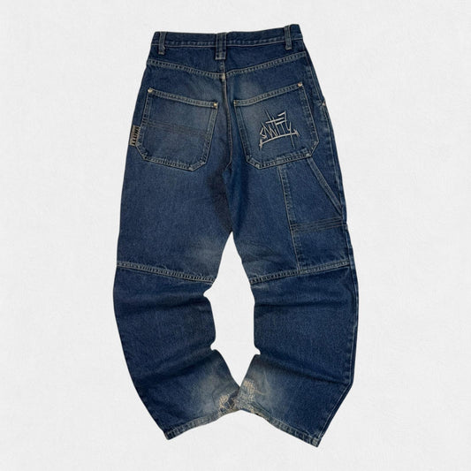 Vintage Y2K baggy carpenter hip hop jeans (W28)