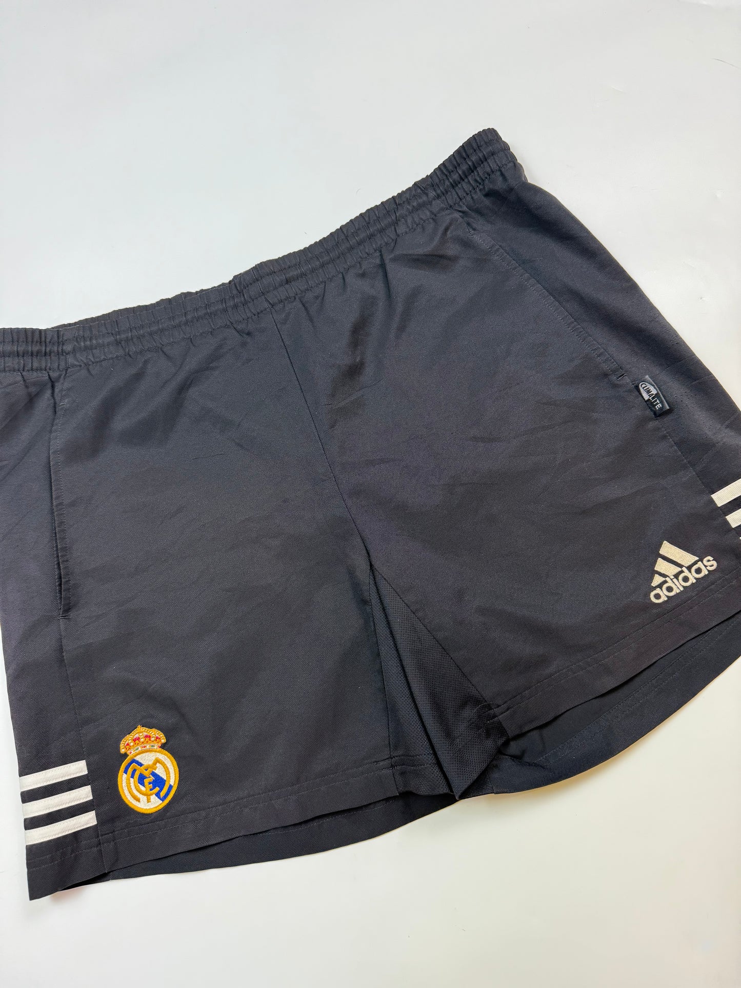 Vintage Real Madrid 2001/02 Adidas football shorts (XL)