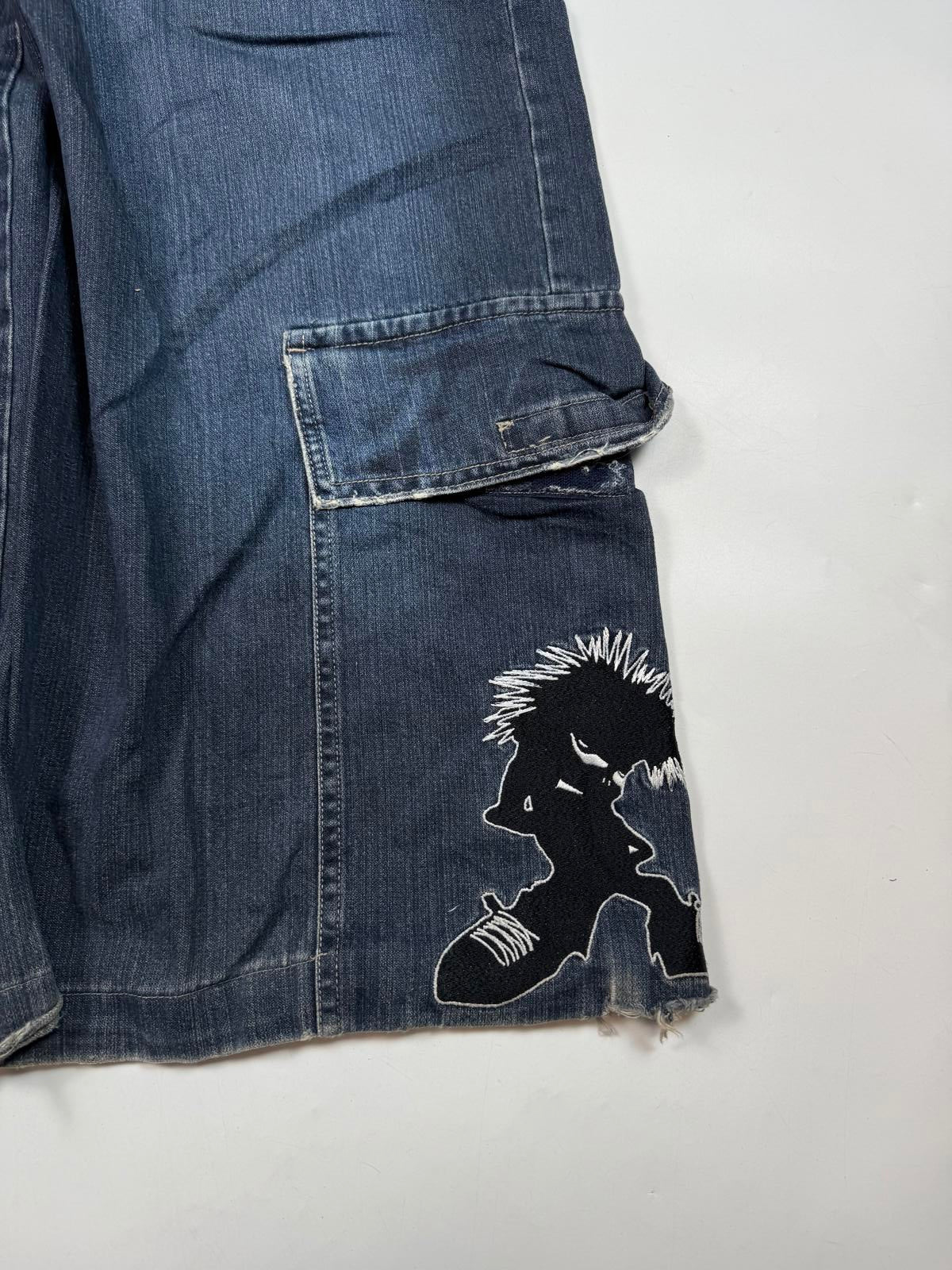 Vintage Y2K super baggy hip hop Jeans (W34)