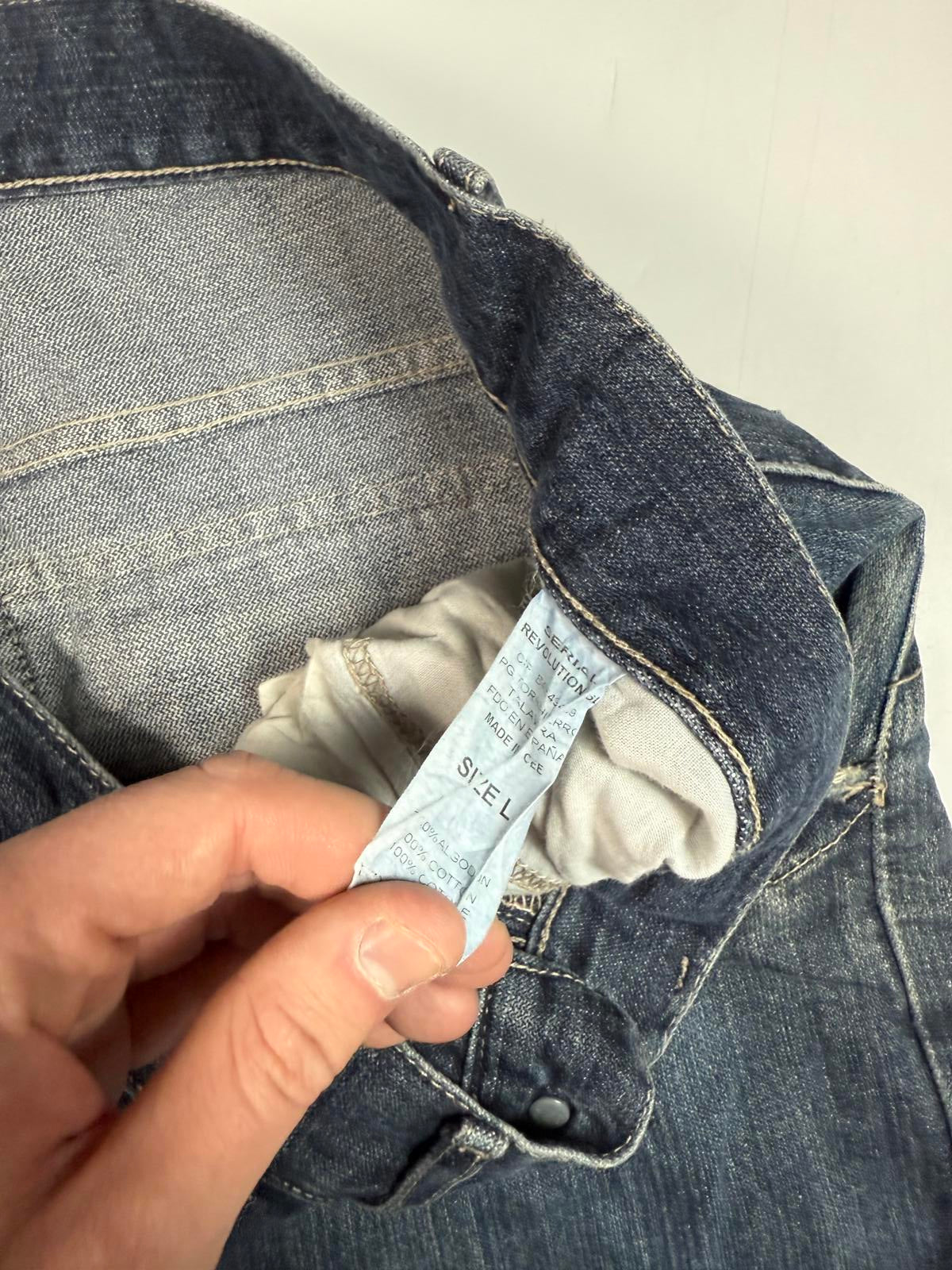 Vintage Y2K super baggy hip hop Jeans (W34)