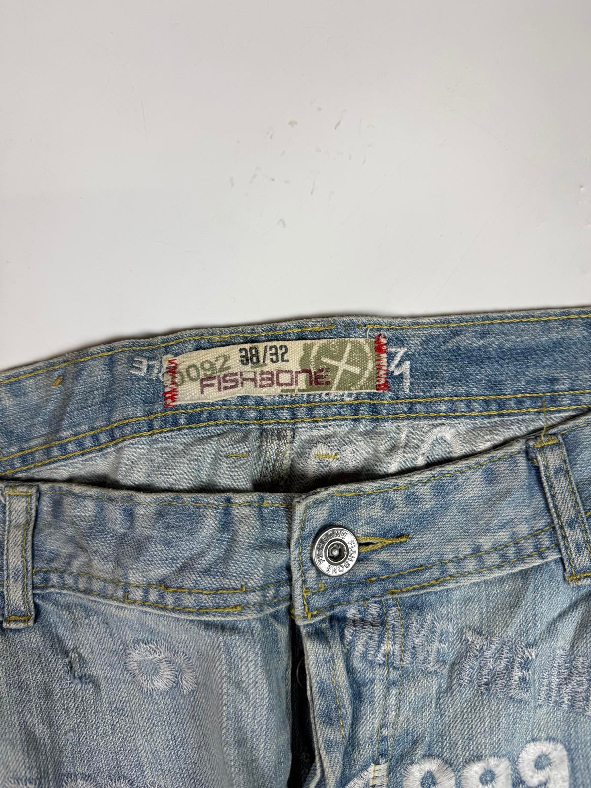 Vintage Fishbone baggy hip hop Jeans (W40)