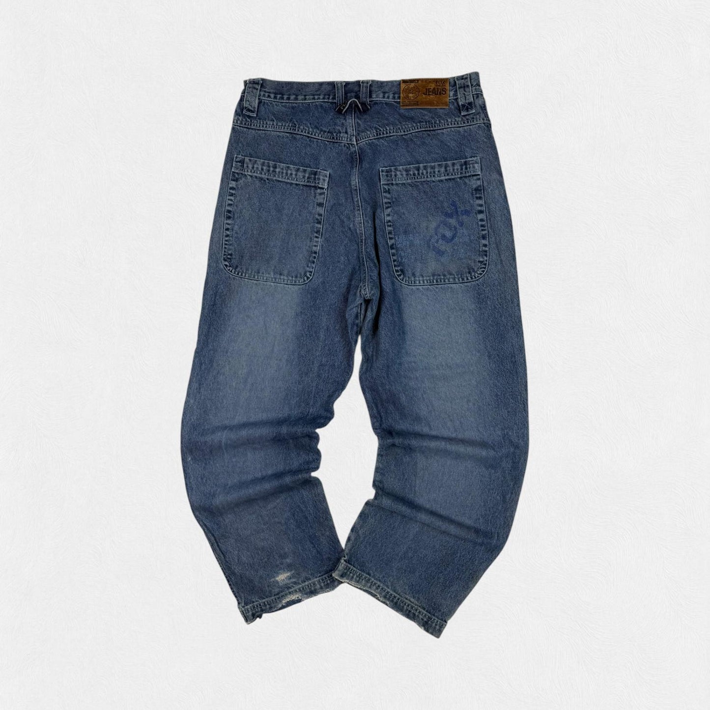 Vintage Y2K baggy hip hop Jeans (W36)