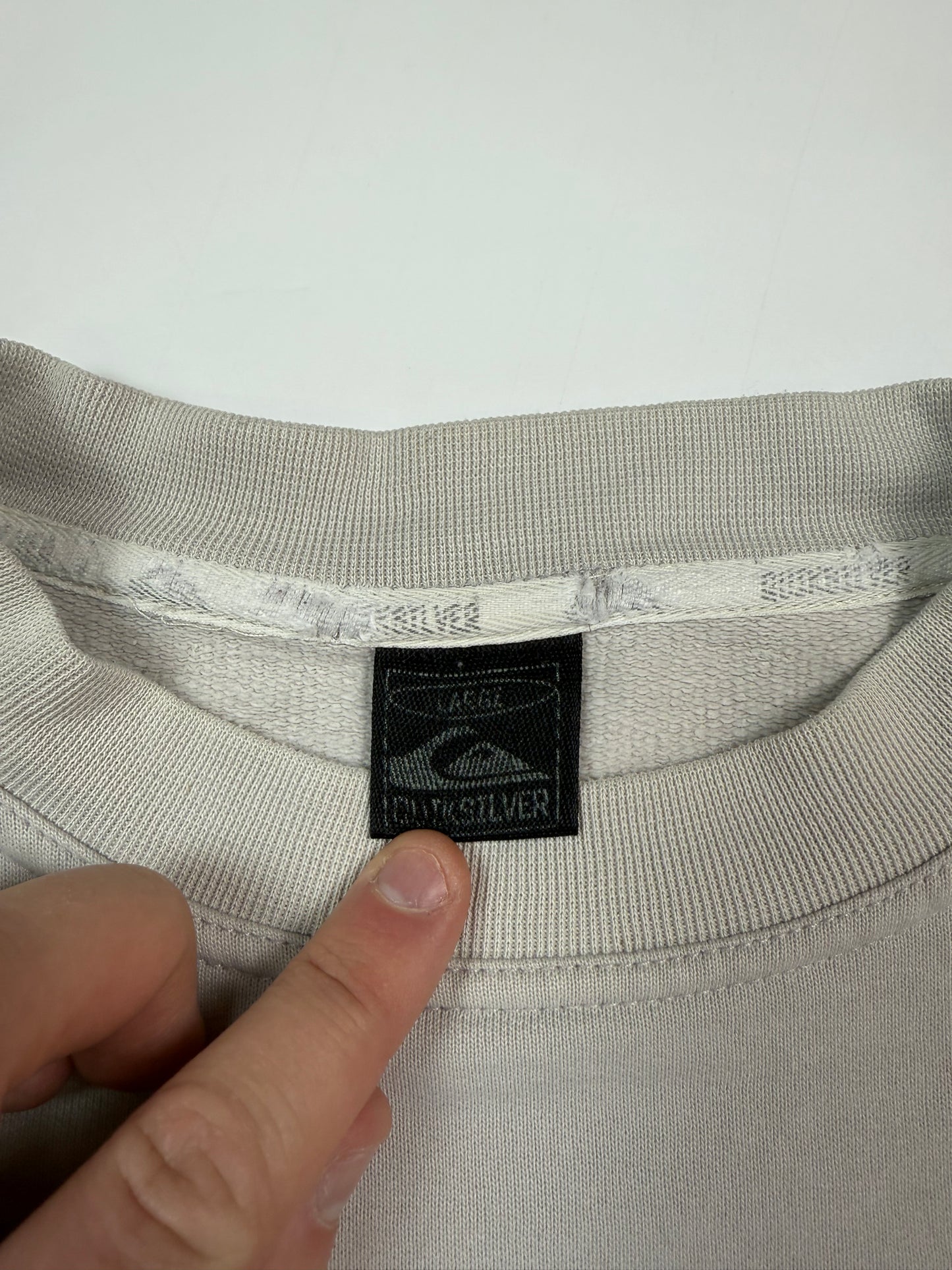 Vintage Y2K Quiksilver spell out sweatshirt (L)