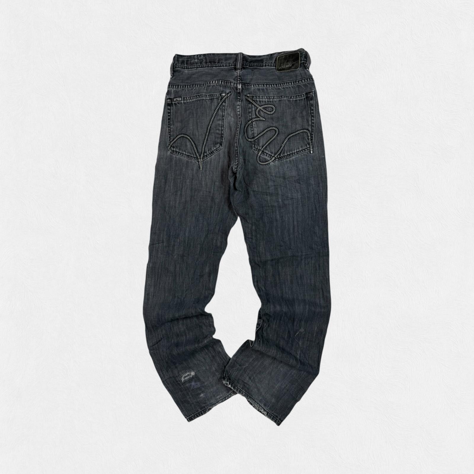Vintage Ecko Unltd straight fit hip hop Jeans (W32)