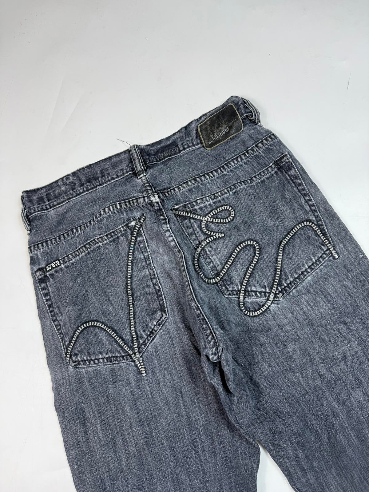 Vintage Ecko Unltd straight fit hip hop Jeans (W32)
