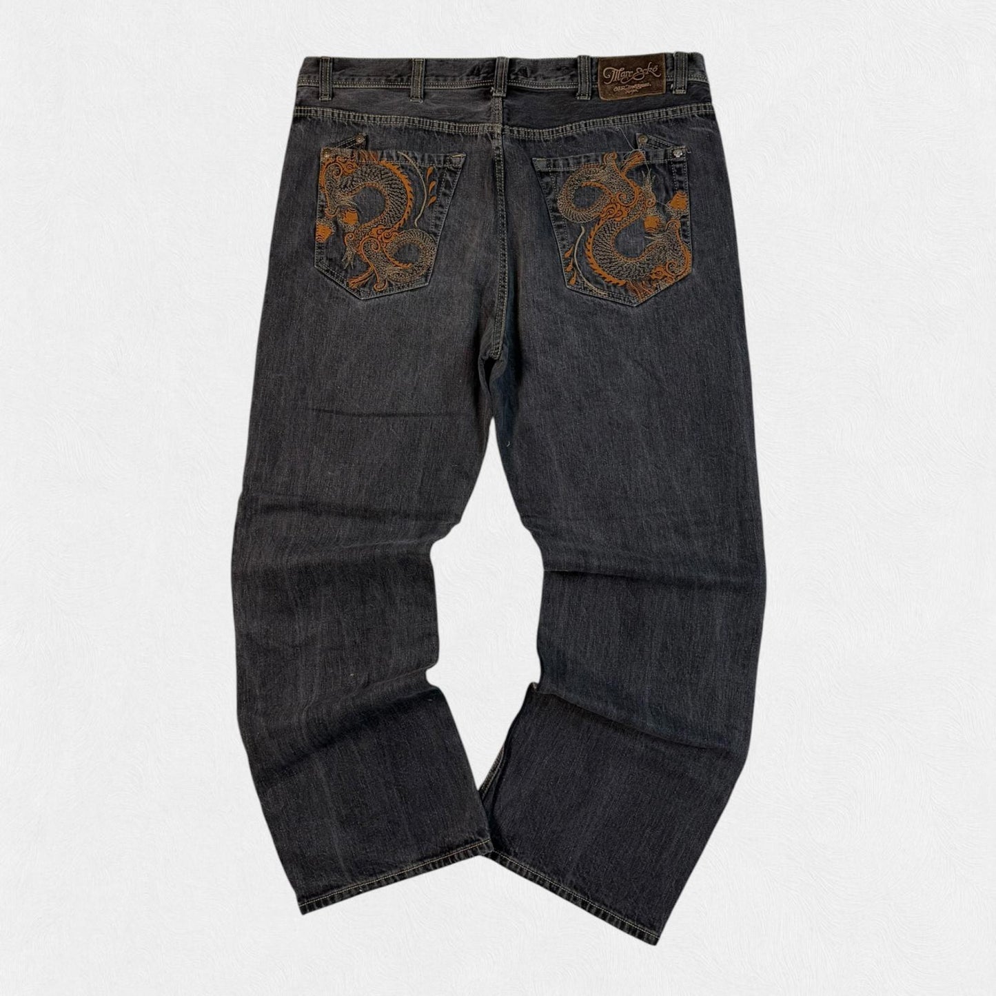 Vintage Y2K Marc Ecko baggy hip hop jeans (W40)