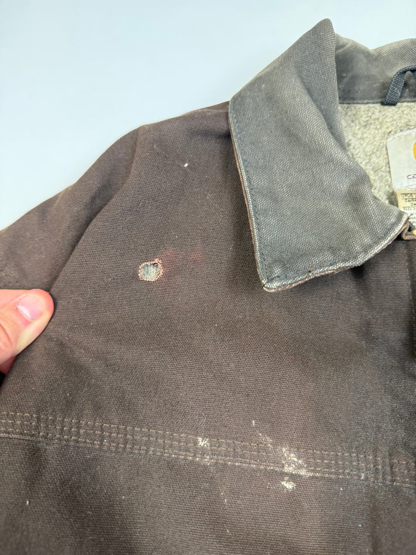 Vintage Carhartt sherpa lined ridge arctic jacket (XL)