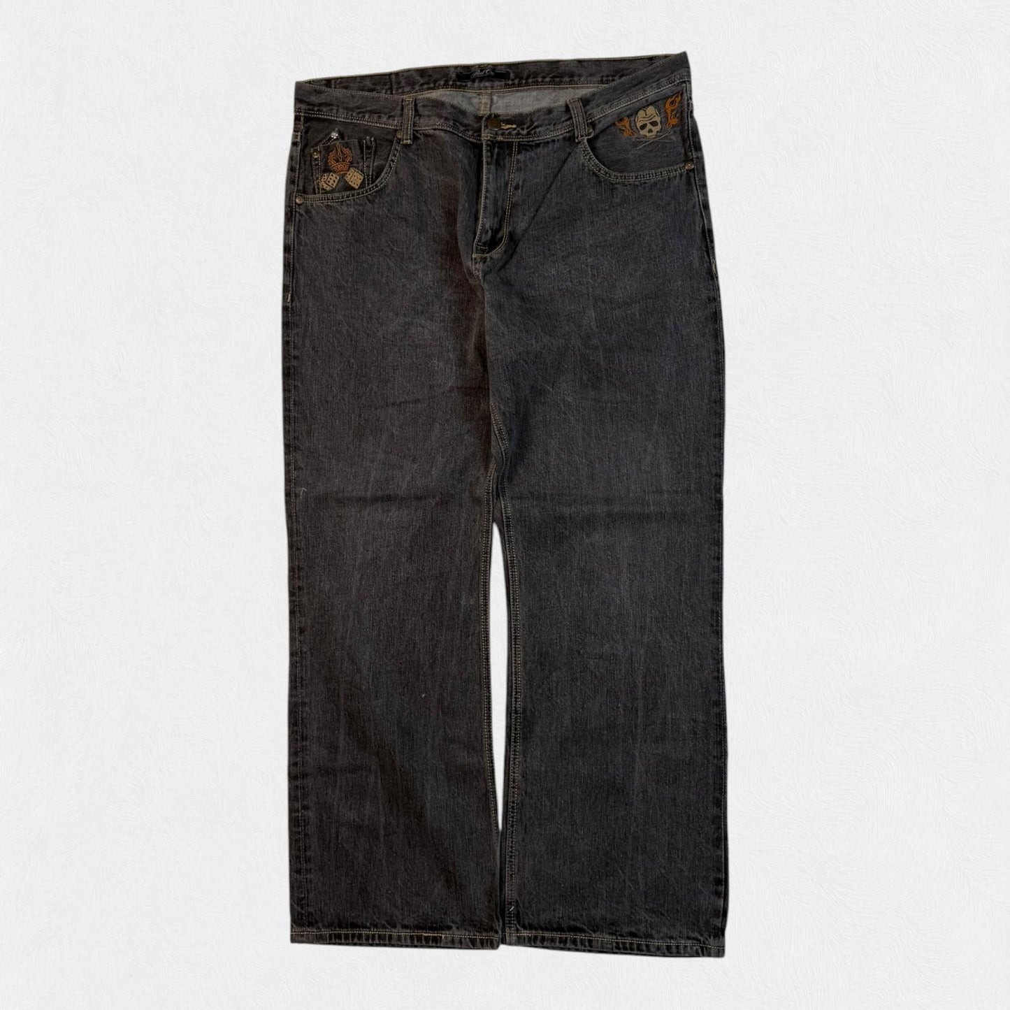 Vintage Y2K Marc Ecko baggy hip hop jeans (W40)