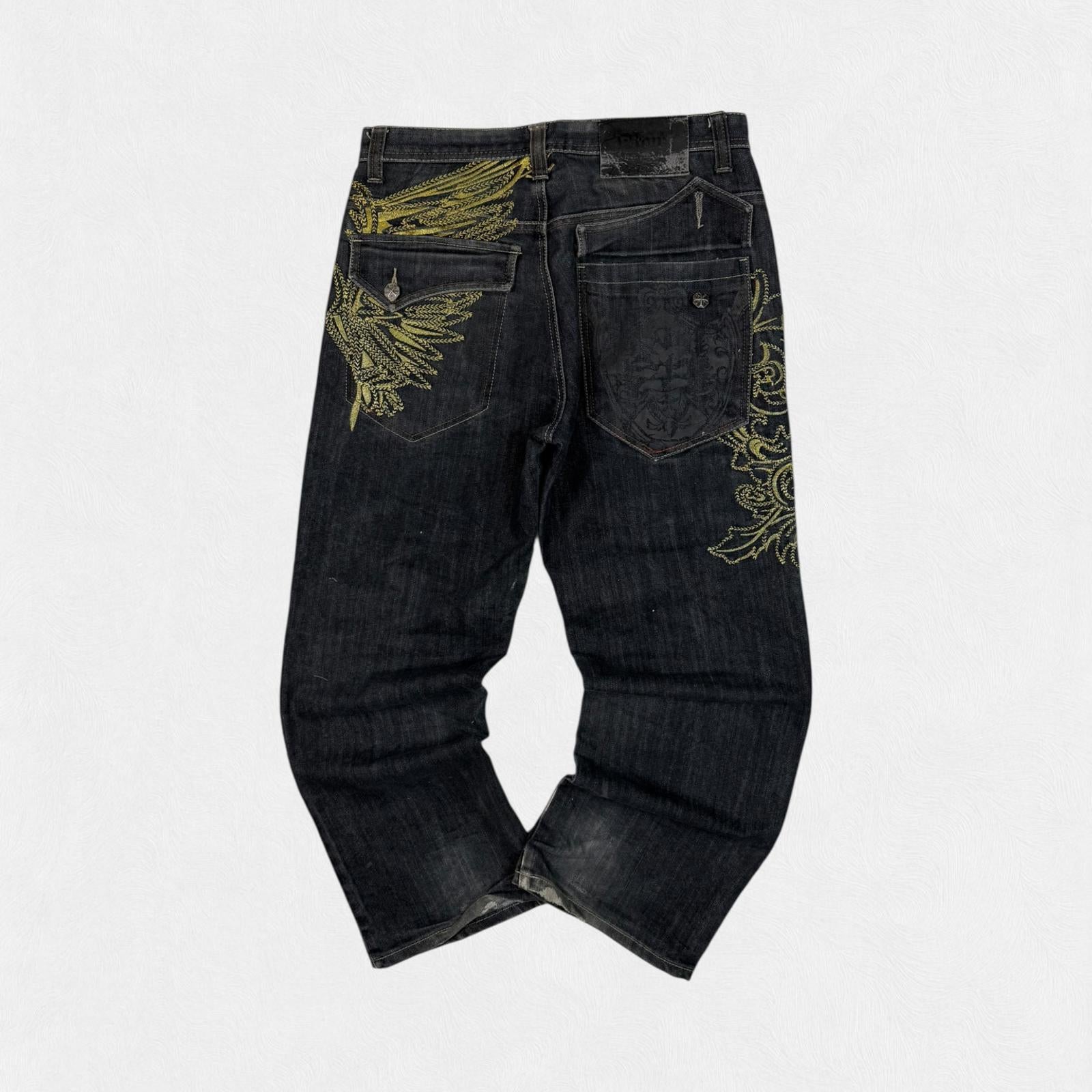 Vintage Y2K baggy hip hop Jeans (W30)