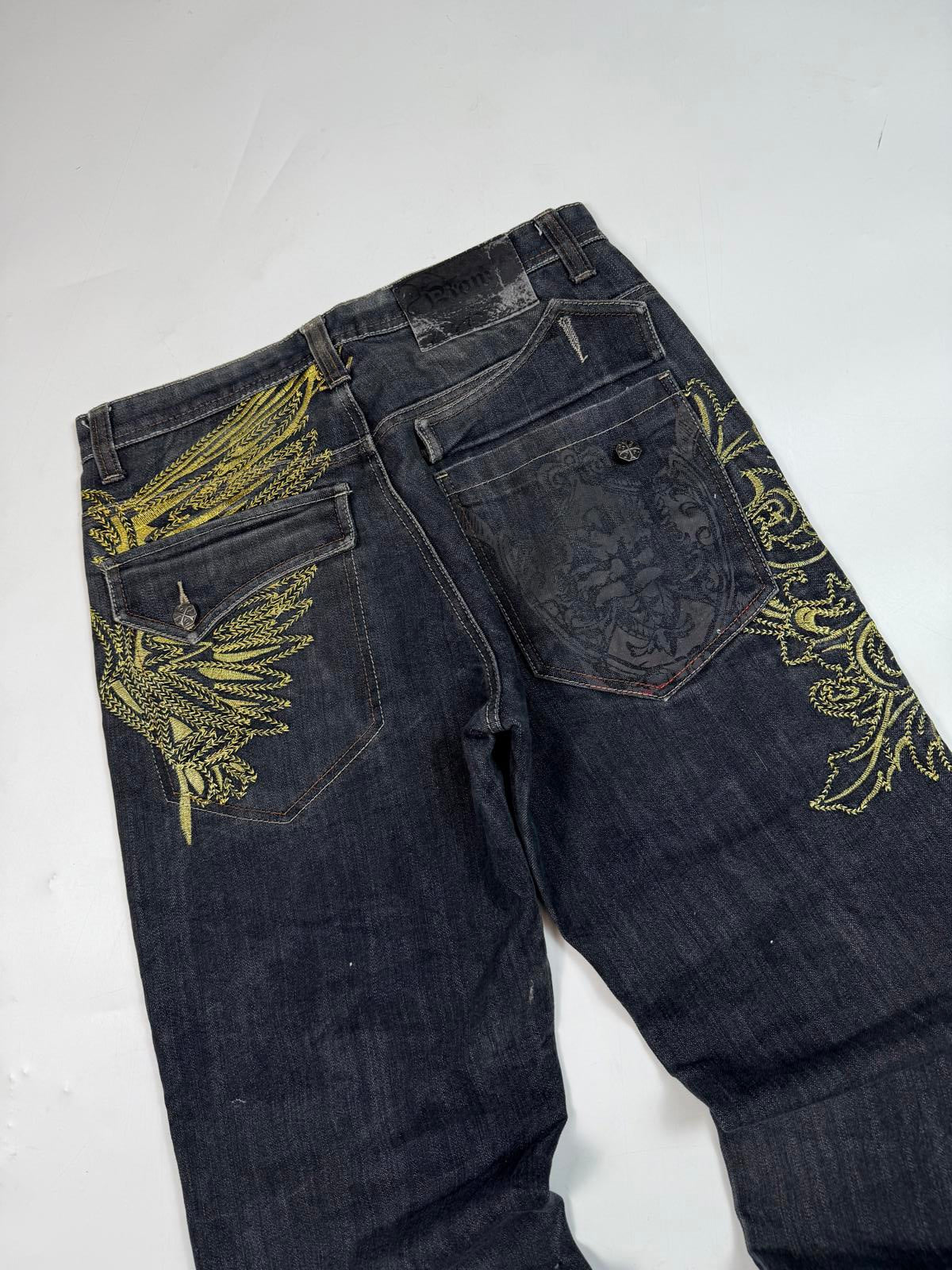Vintage Y2K baggy hip hop Jeans (W30)