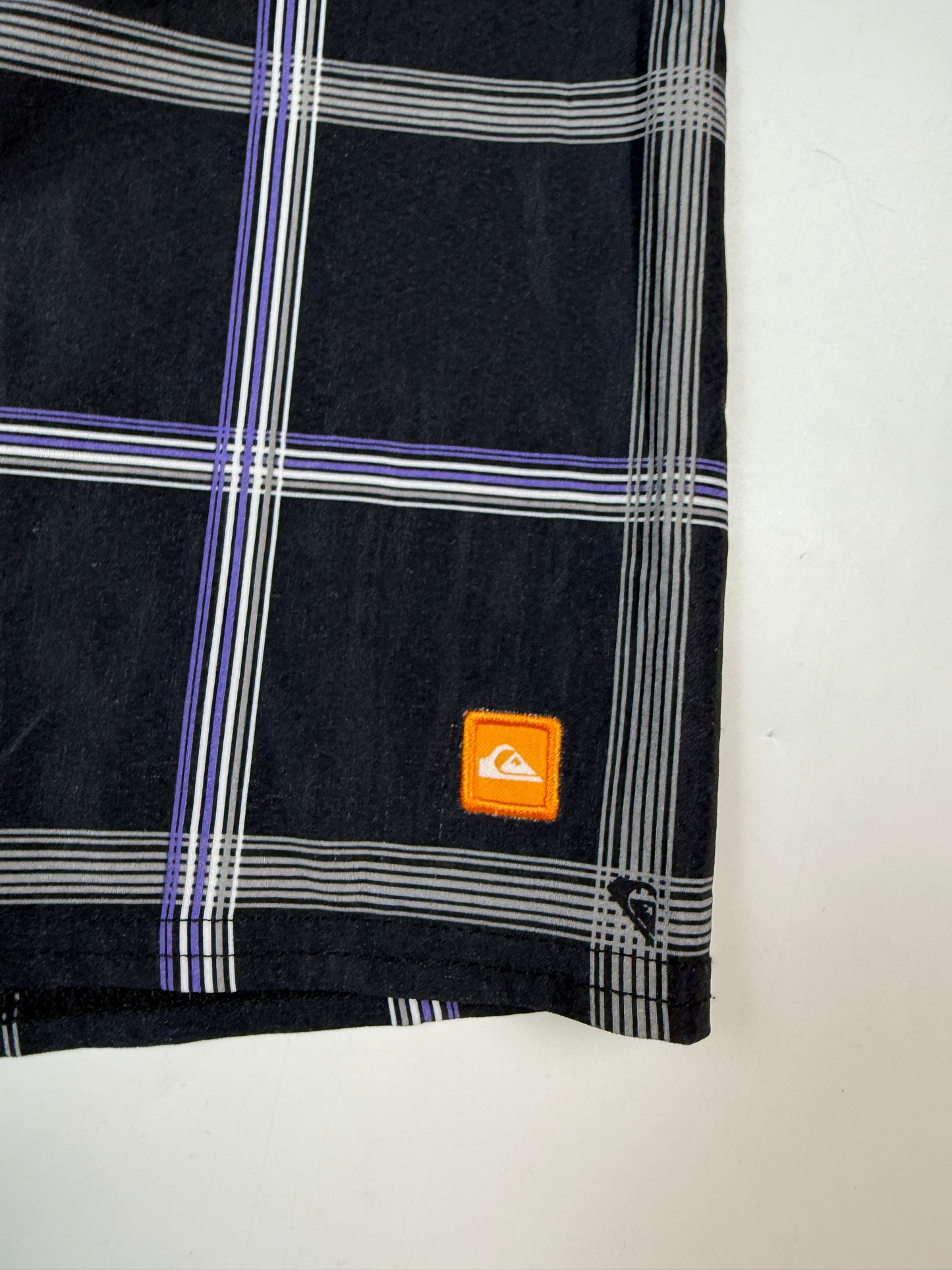 Vintage Quiksilver baggy checkered shorts (W32)
