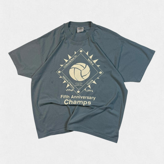 Vintage 90s single stitch volleyball graphic tee (XL)