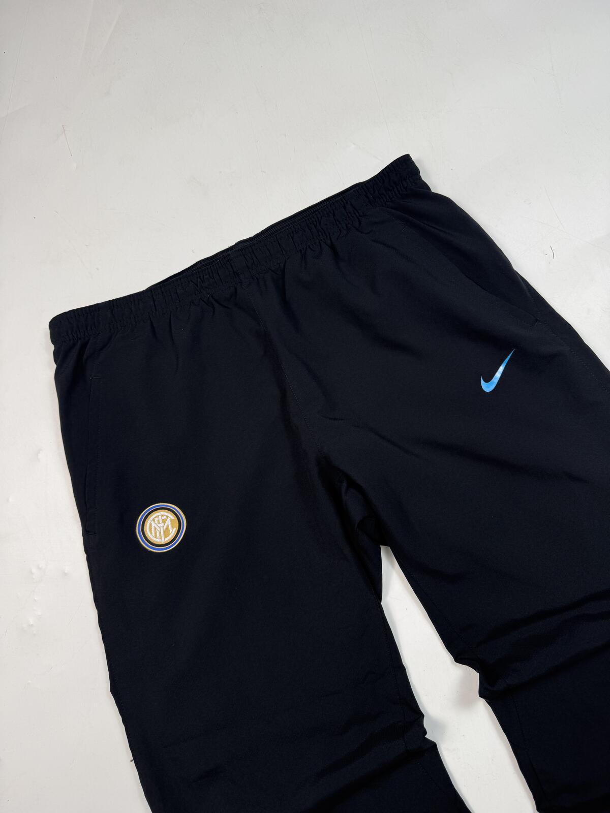 Vintage Inter Milan Nike football baggy track pants (L)