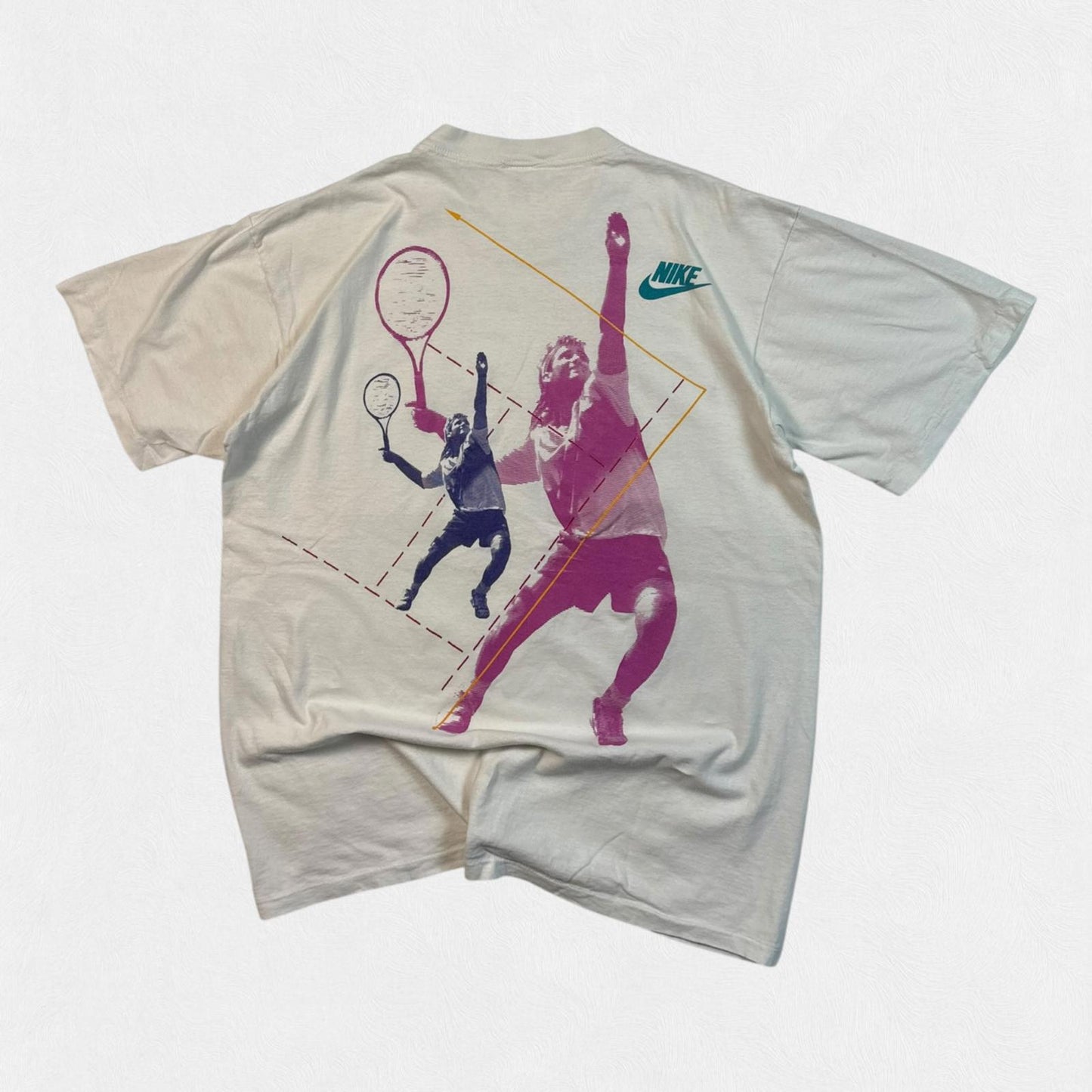 Vintage 90s Nike Agassi Challenger court tee (XL)