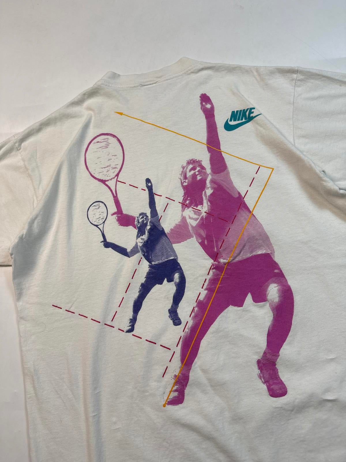 Vintage 90s Nike Agassi Challenger court tee (XL)