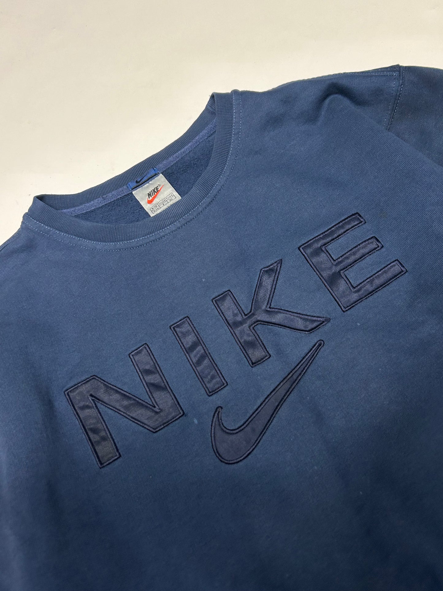 Vintage 90s Nike spell out sweatshirt (S)