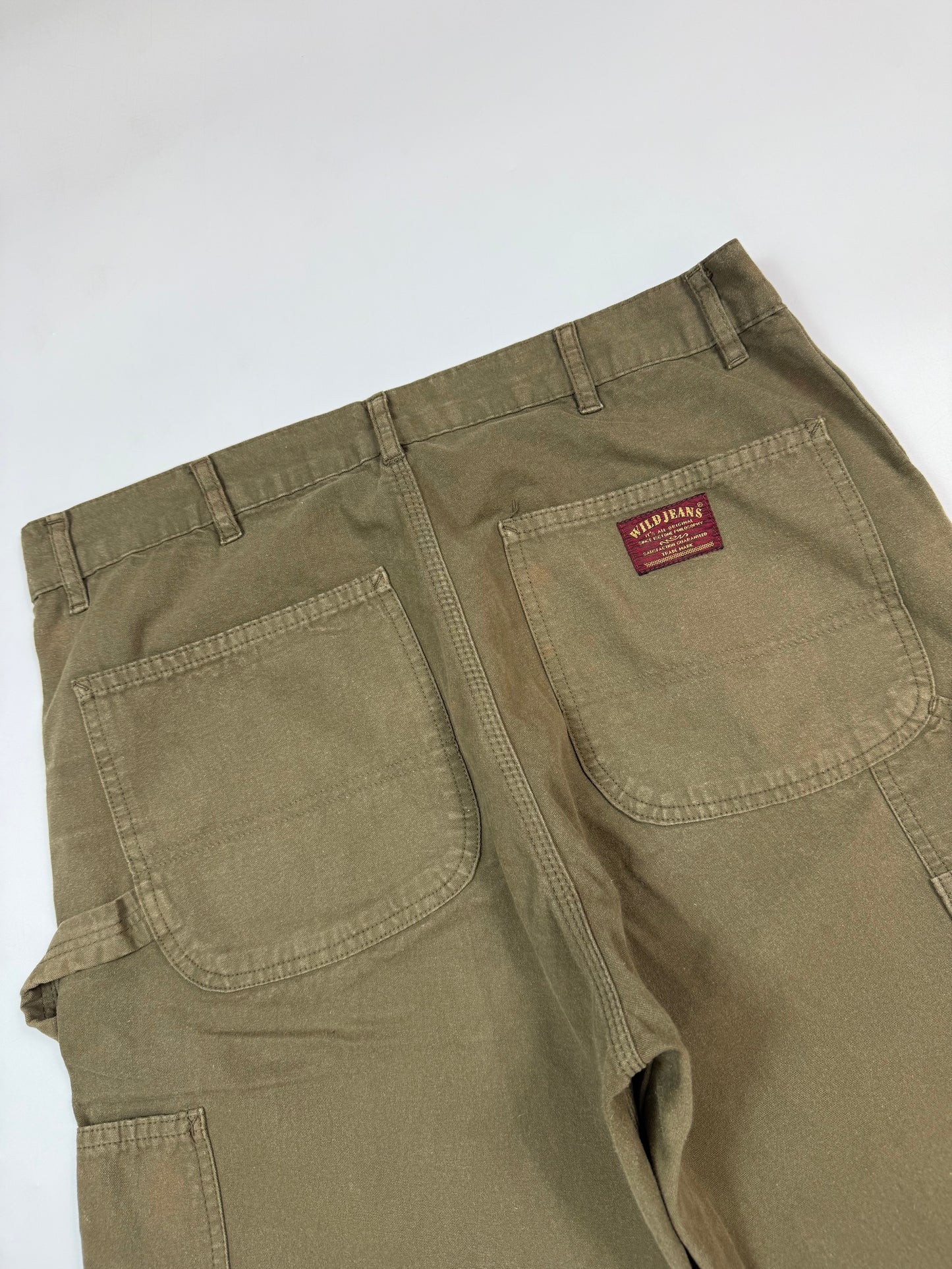 Vintage baggy carpenter shorts (W34)