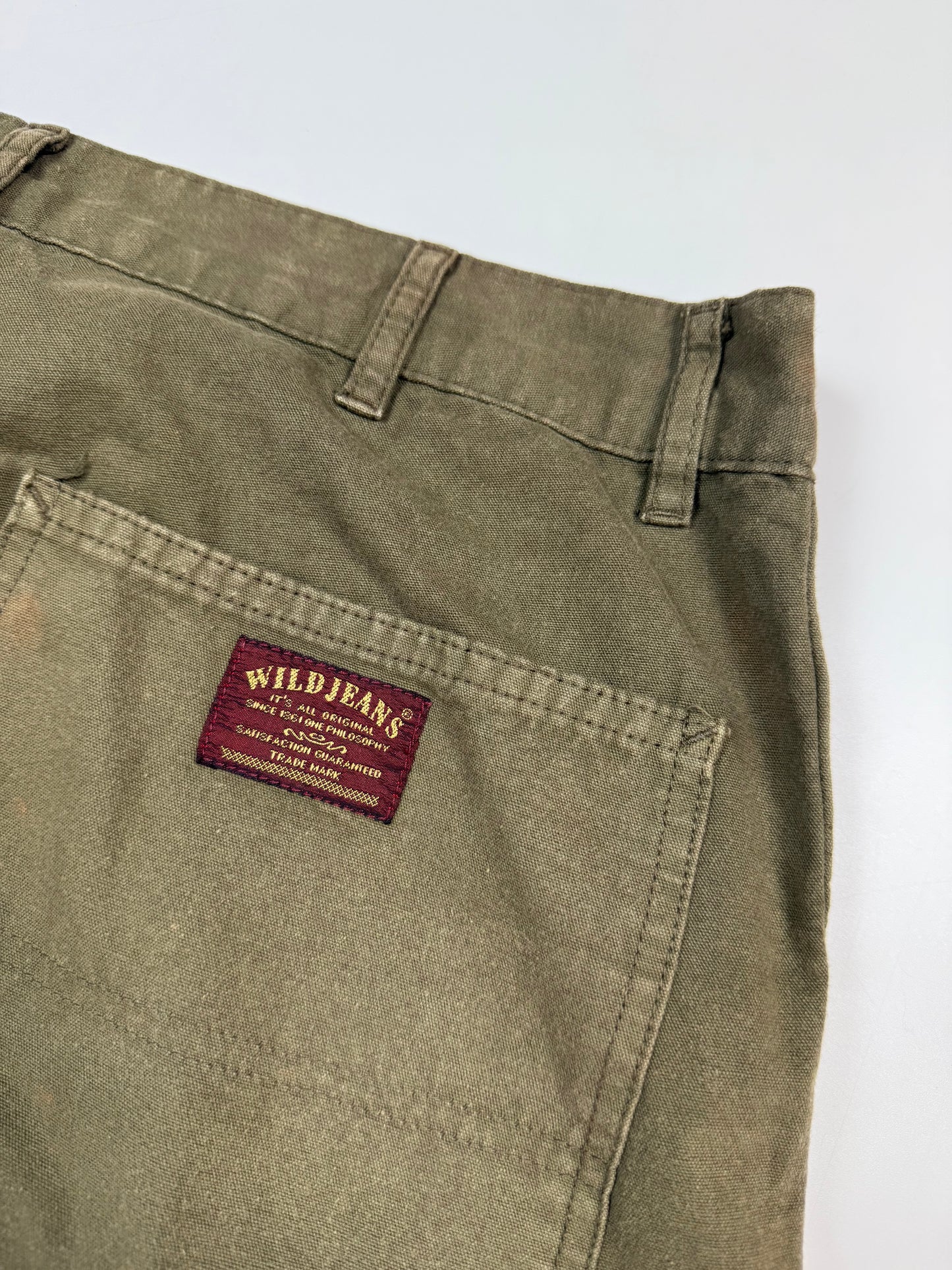 Vintage baggy carpenter shorts (W34)