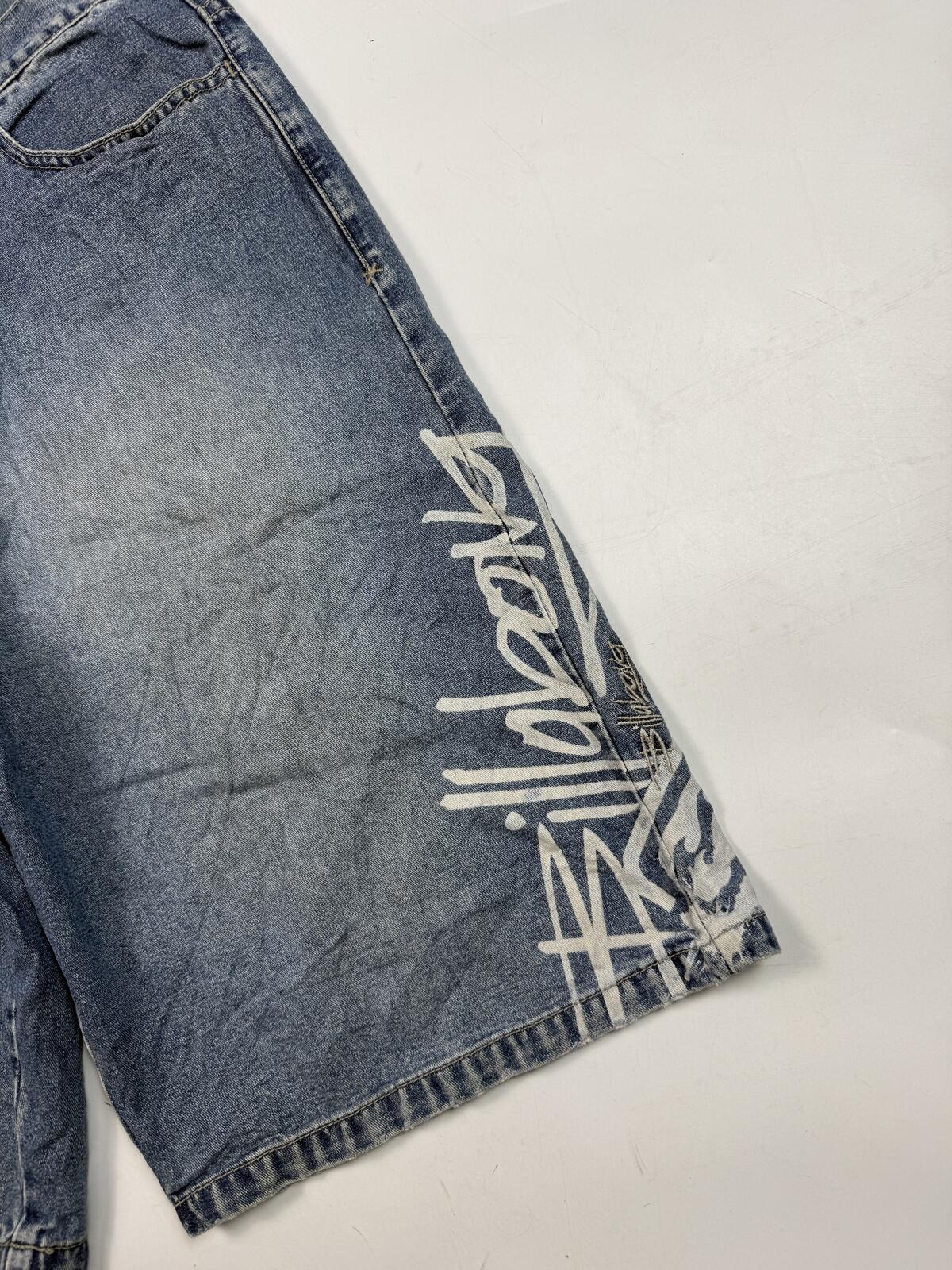 Vintage Billabong surfwear baggy hip hop jorts (W32)
