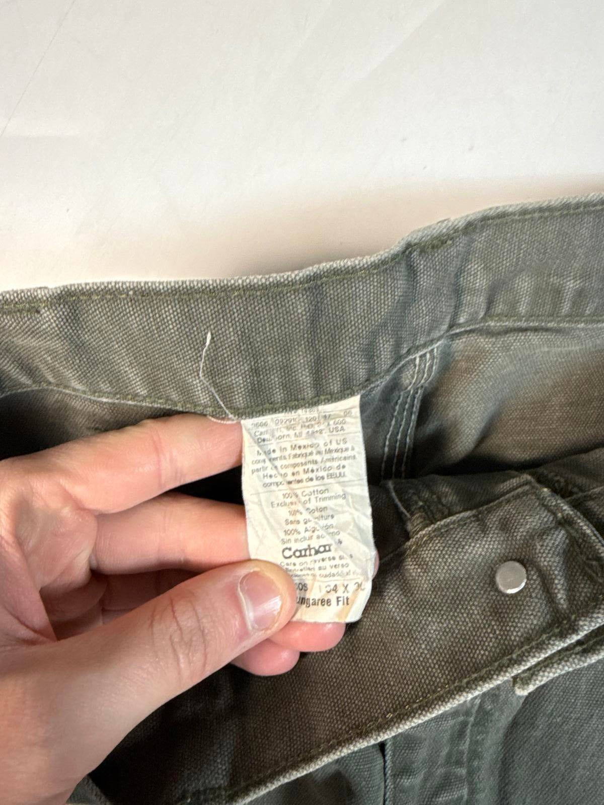 Vintage 00s Carhartt baggy carpenter pants (W34)