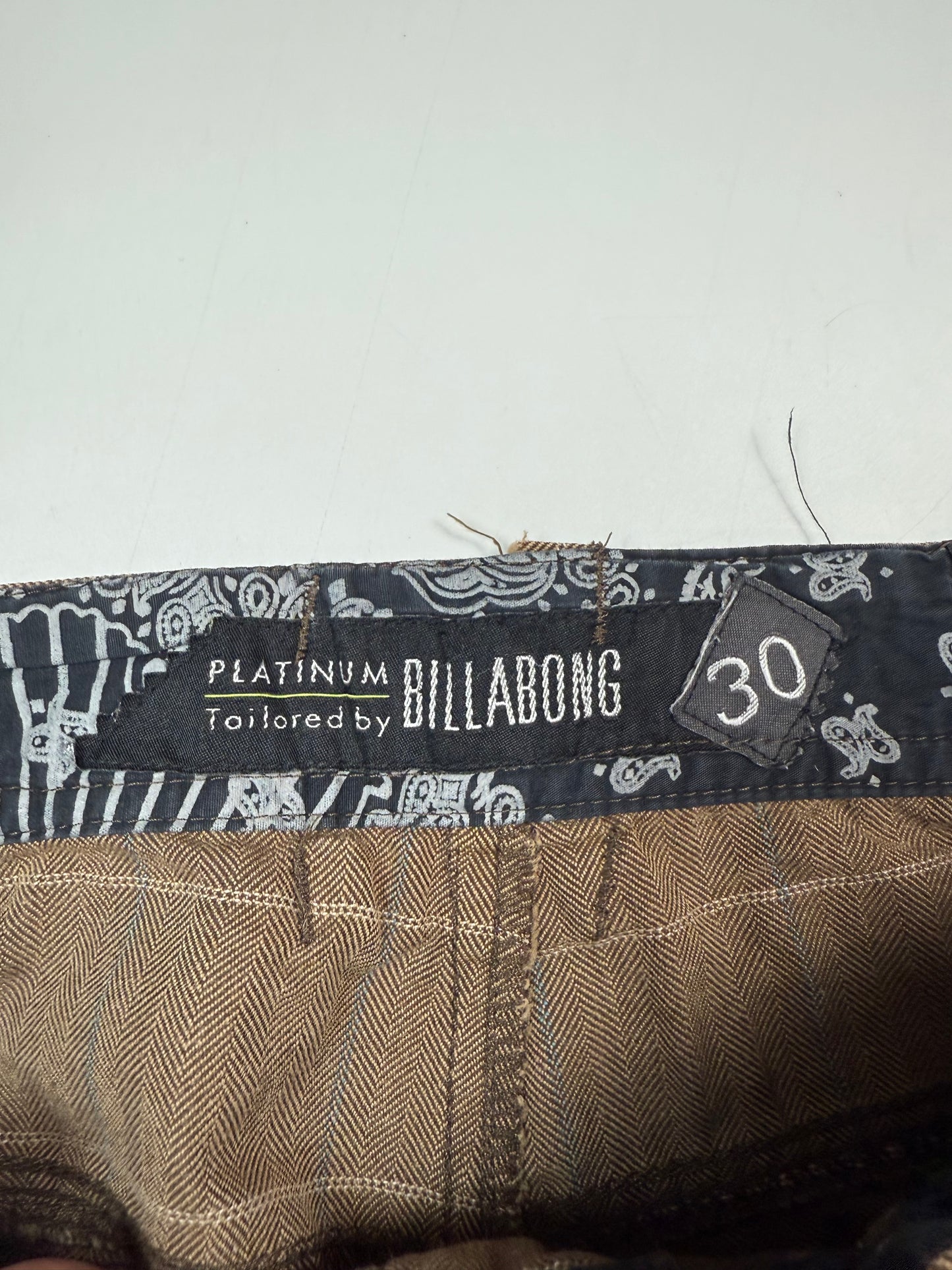 Vintage Billabong checkered shorts (W30)
