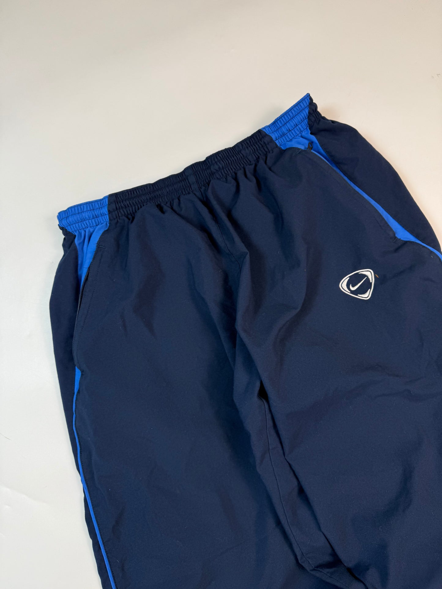 Vintage Nike football baggy track pants (XL)
