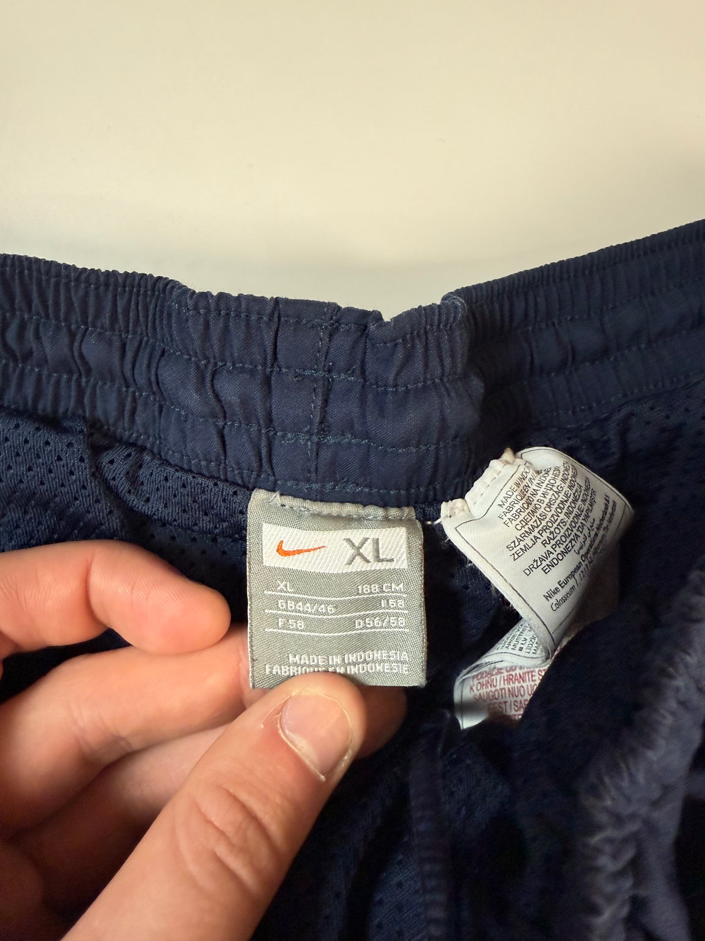 Vintage Nike football baggy track pants (XL)