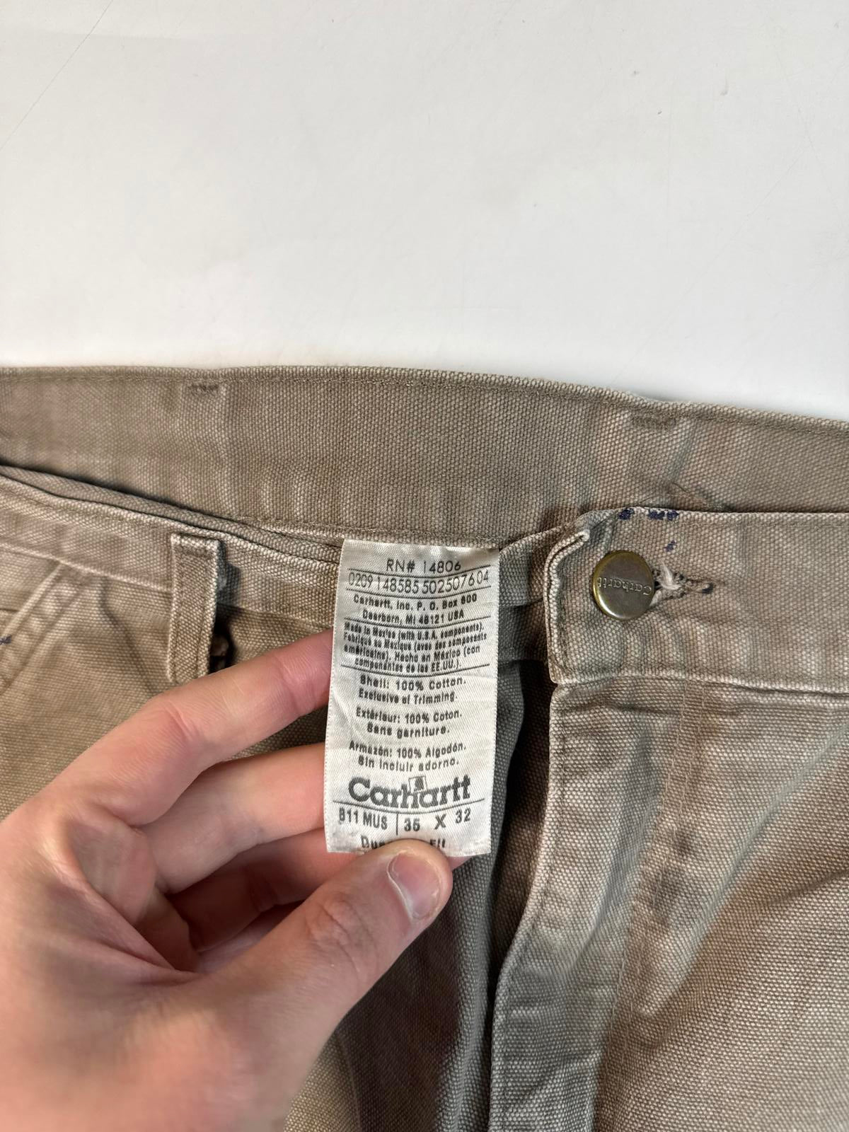 Vintage Carhartt baggy carpenter pants (W34)