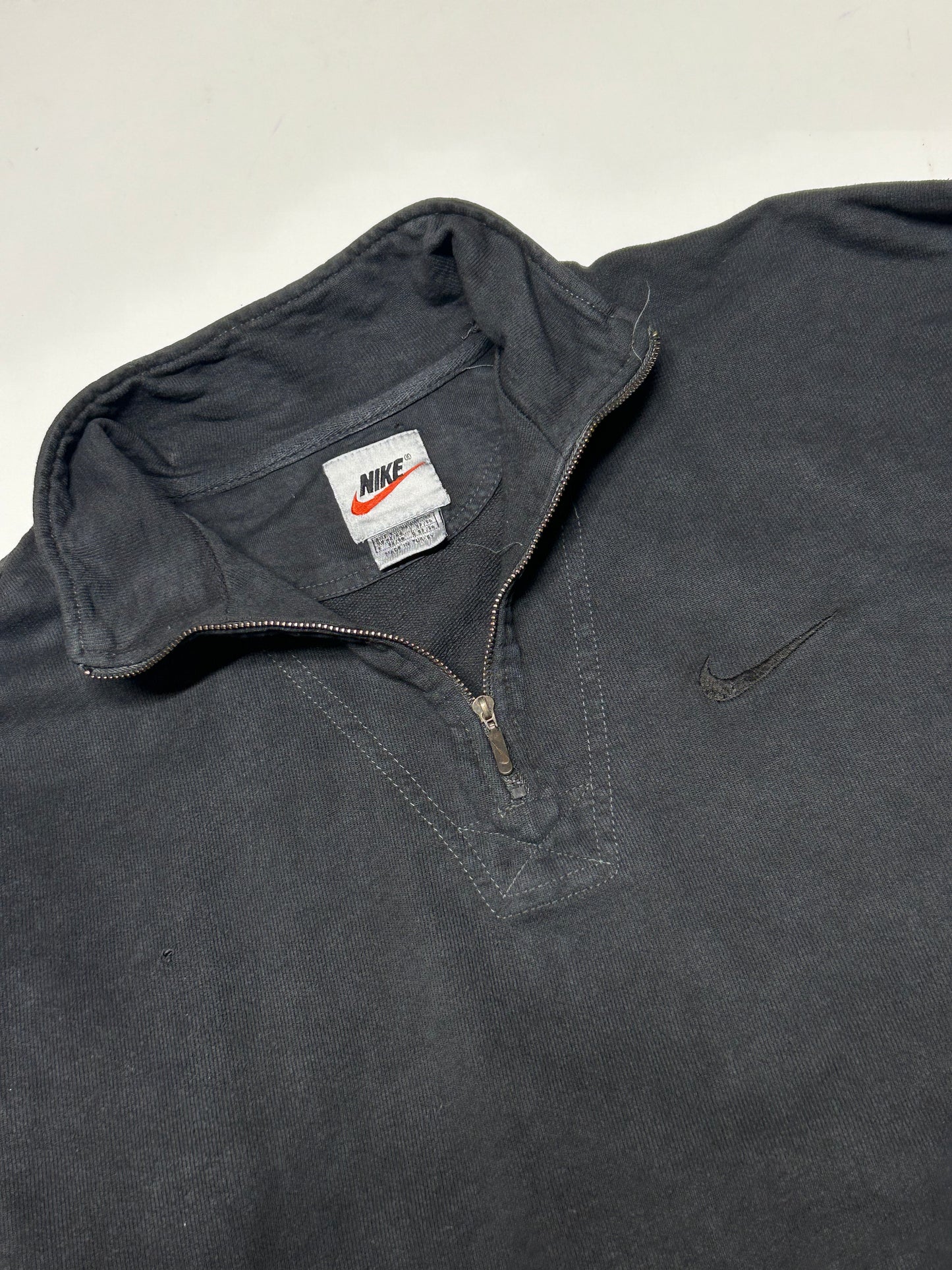 Vintage 90s Nike quarter zip sweatshirt (L)
