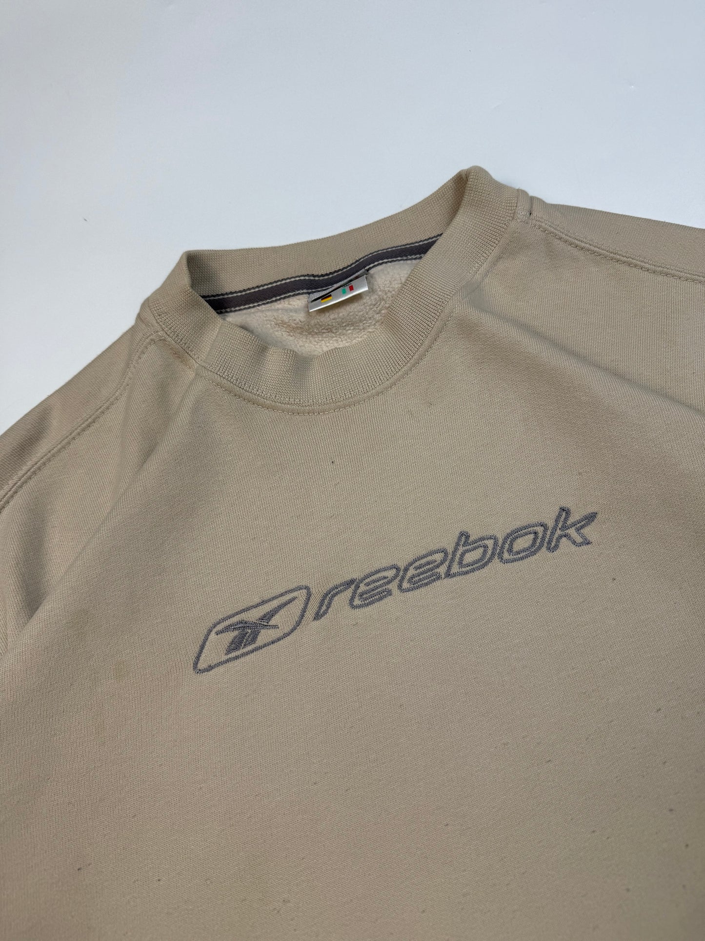 Vintage Reebok spell out sweatshirt (S)