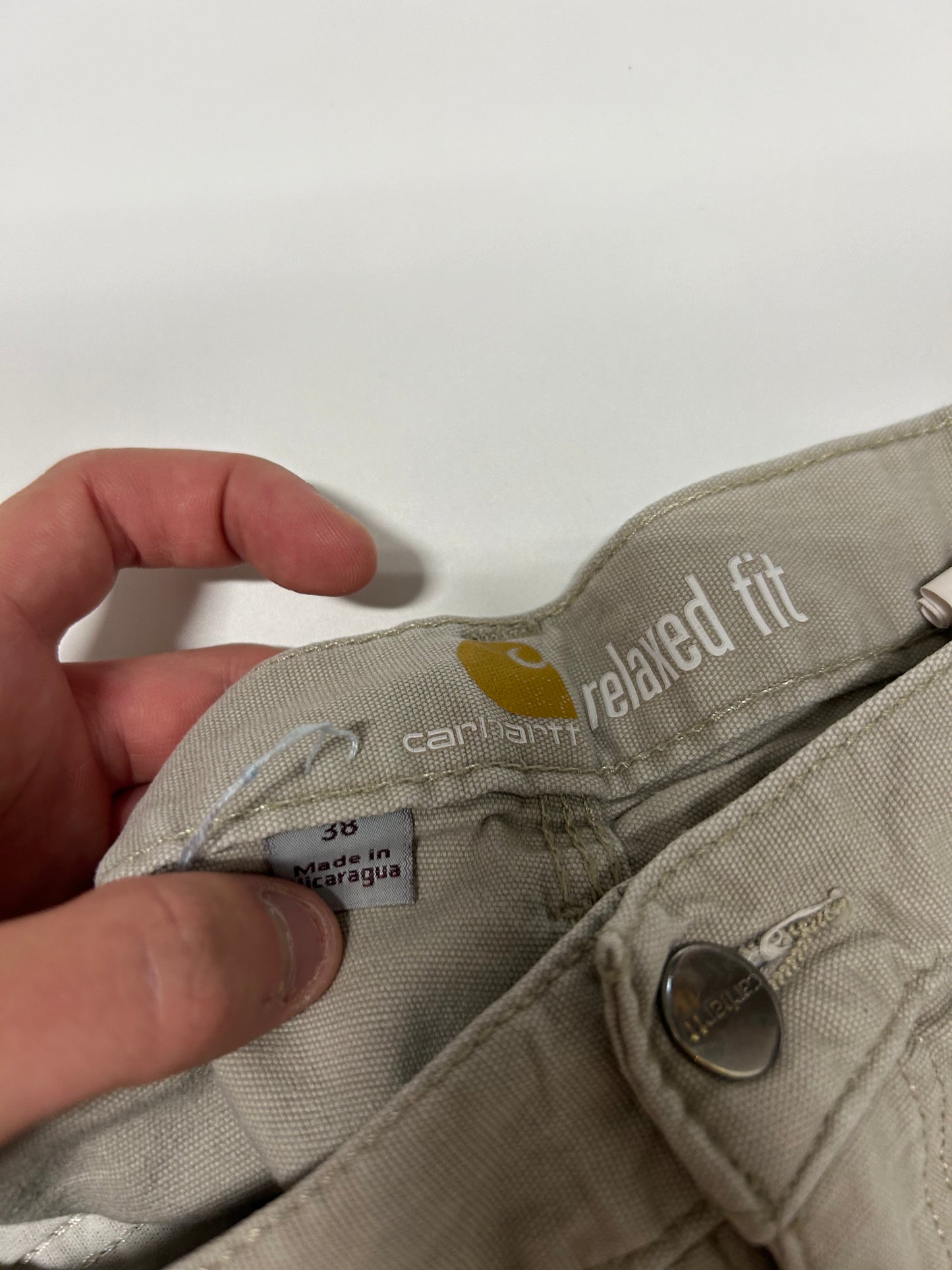 Carhartt carpenter shorts (W38)