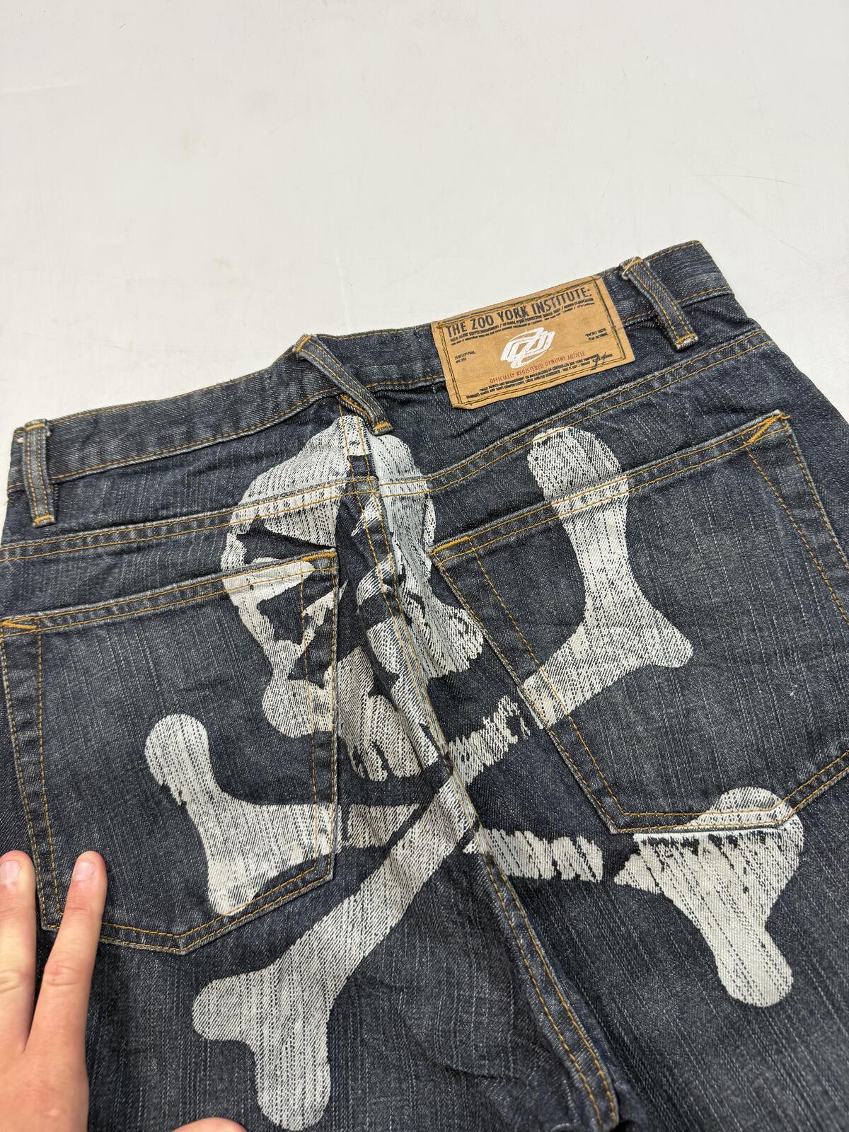 Vintage Zoo York baggy hip hop jorts (W30)