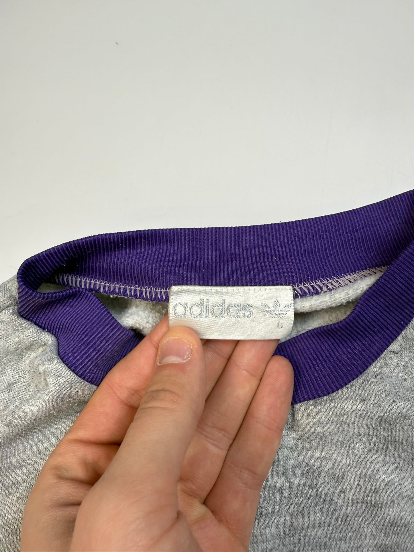 Vintage 90s Adidas originals abstract sweatshirt (XL)