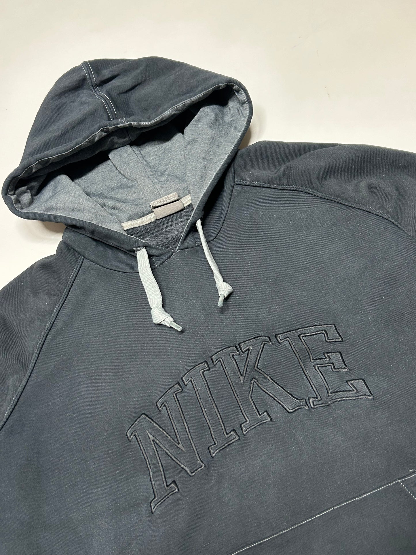 Vintage Nike spell out hoodie (L)
