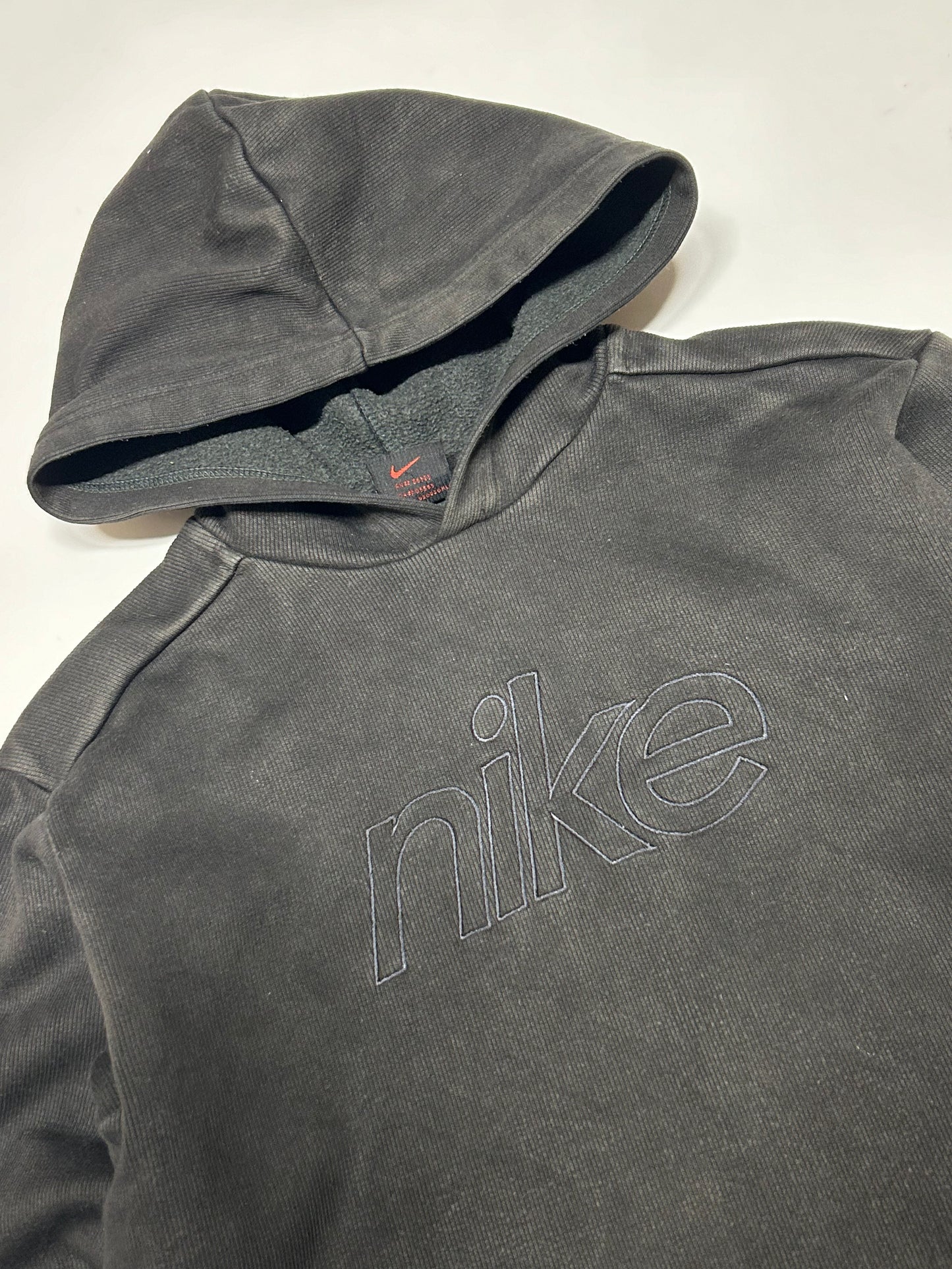 Vintage 90s Nike spell out hoodie (S)