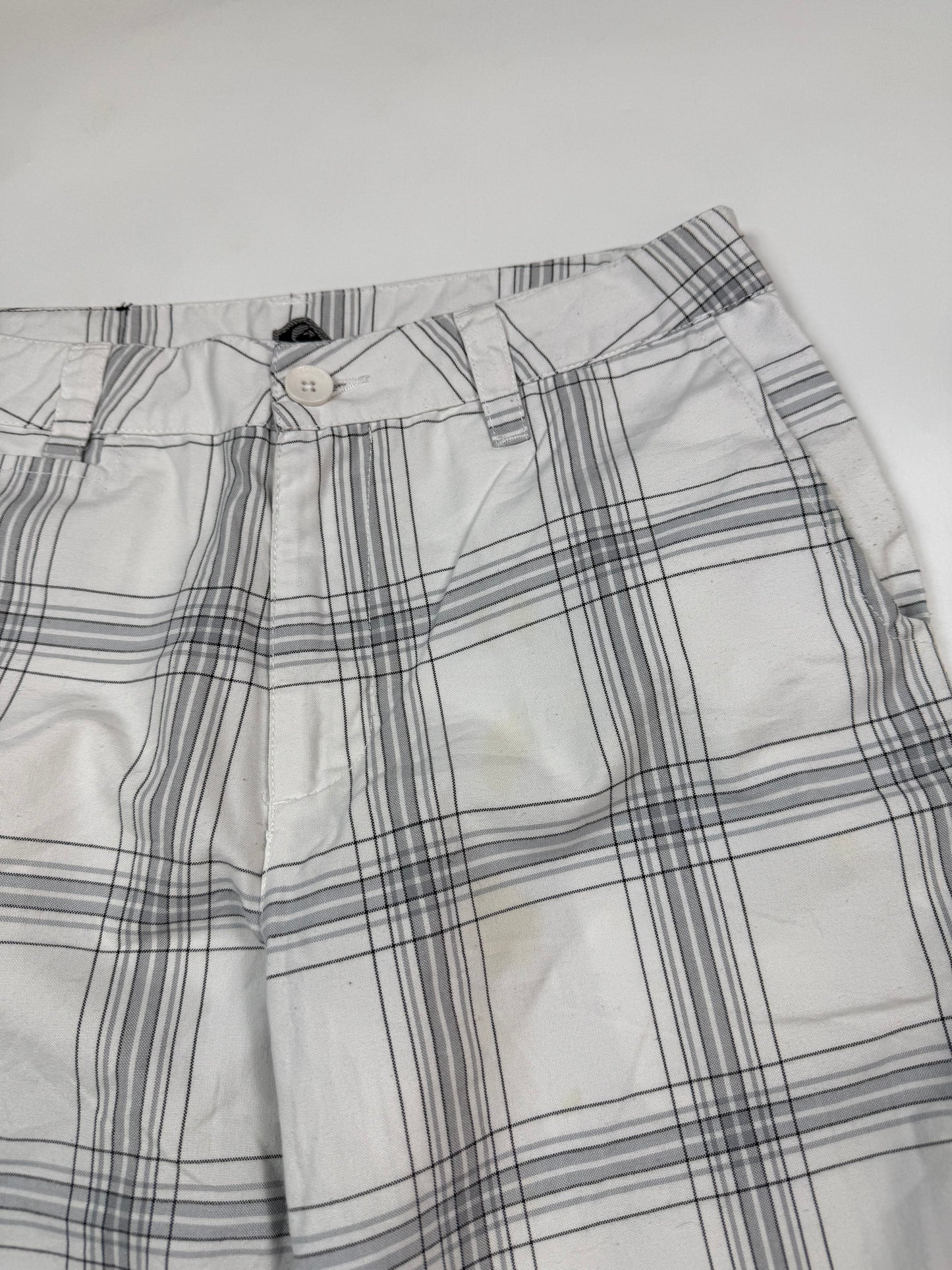 Vintage Quiksilver baggy checkered shorts (W30)