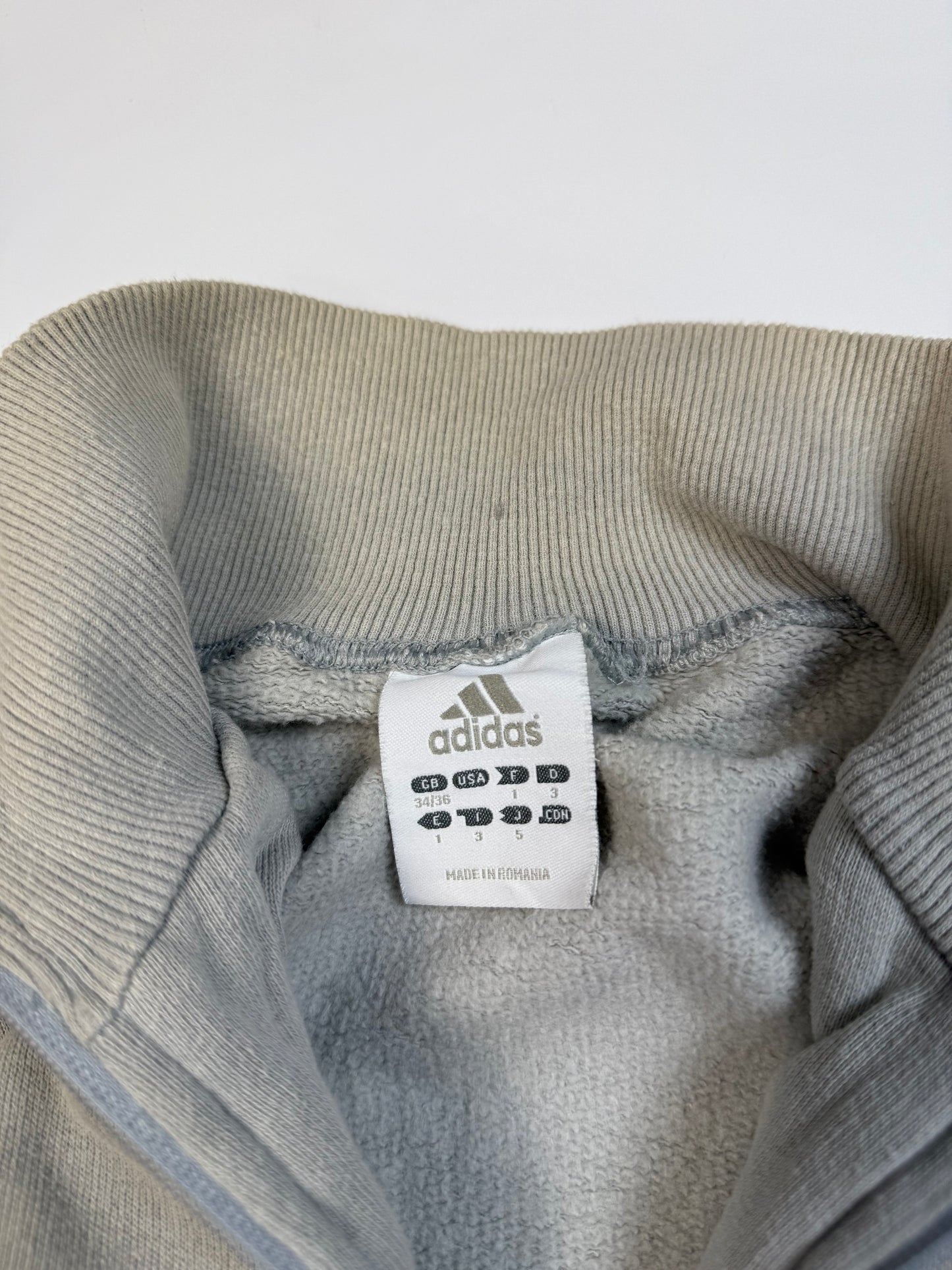 Vintage Adidas side stripe track top (S)