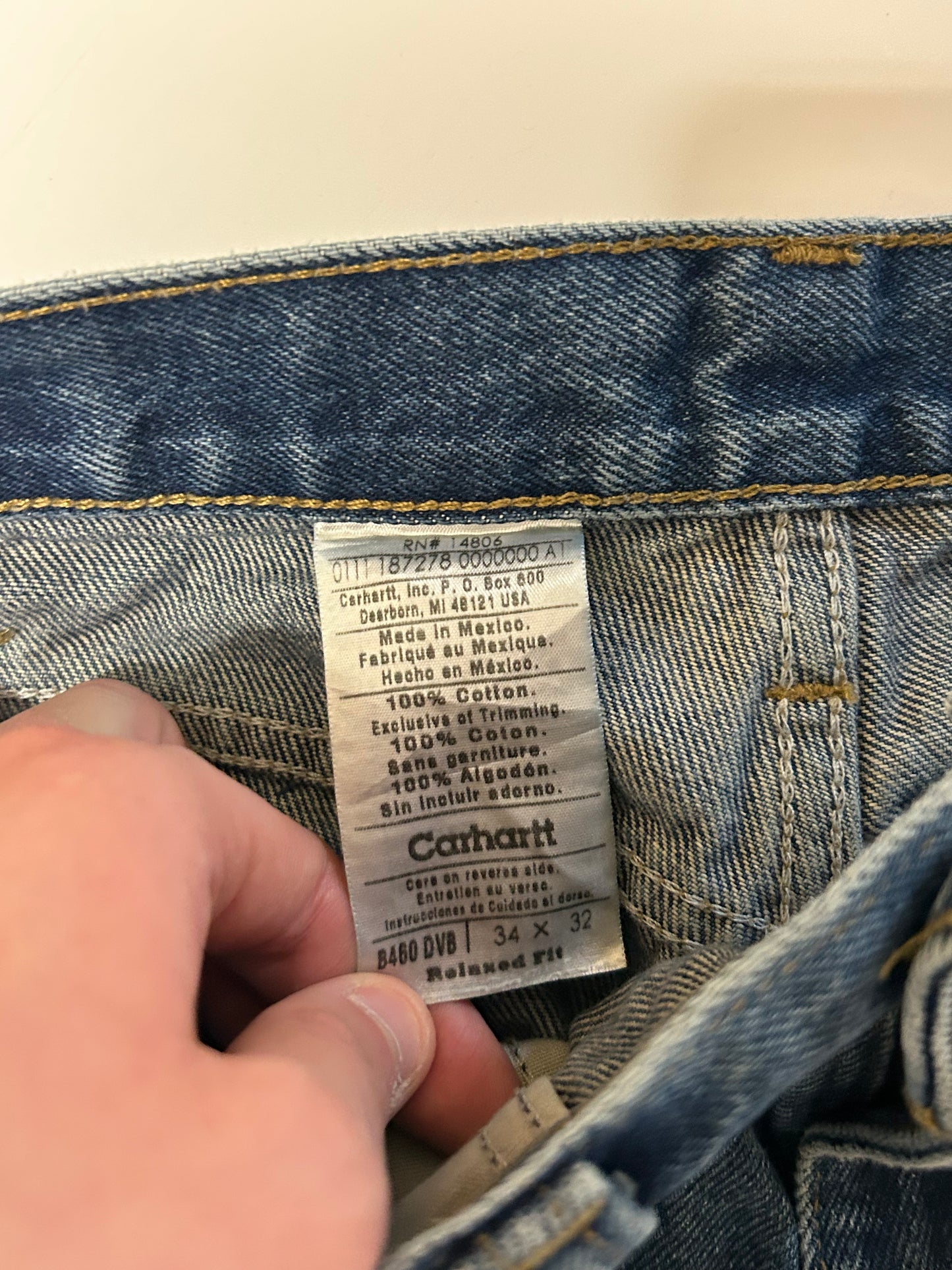 Carhartt baggy jeans (W34)