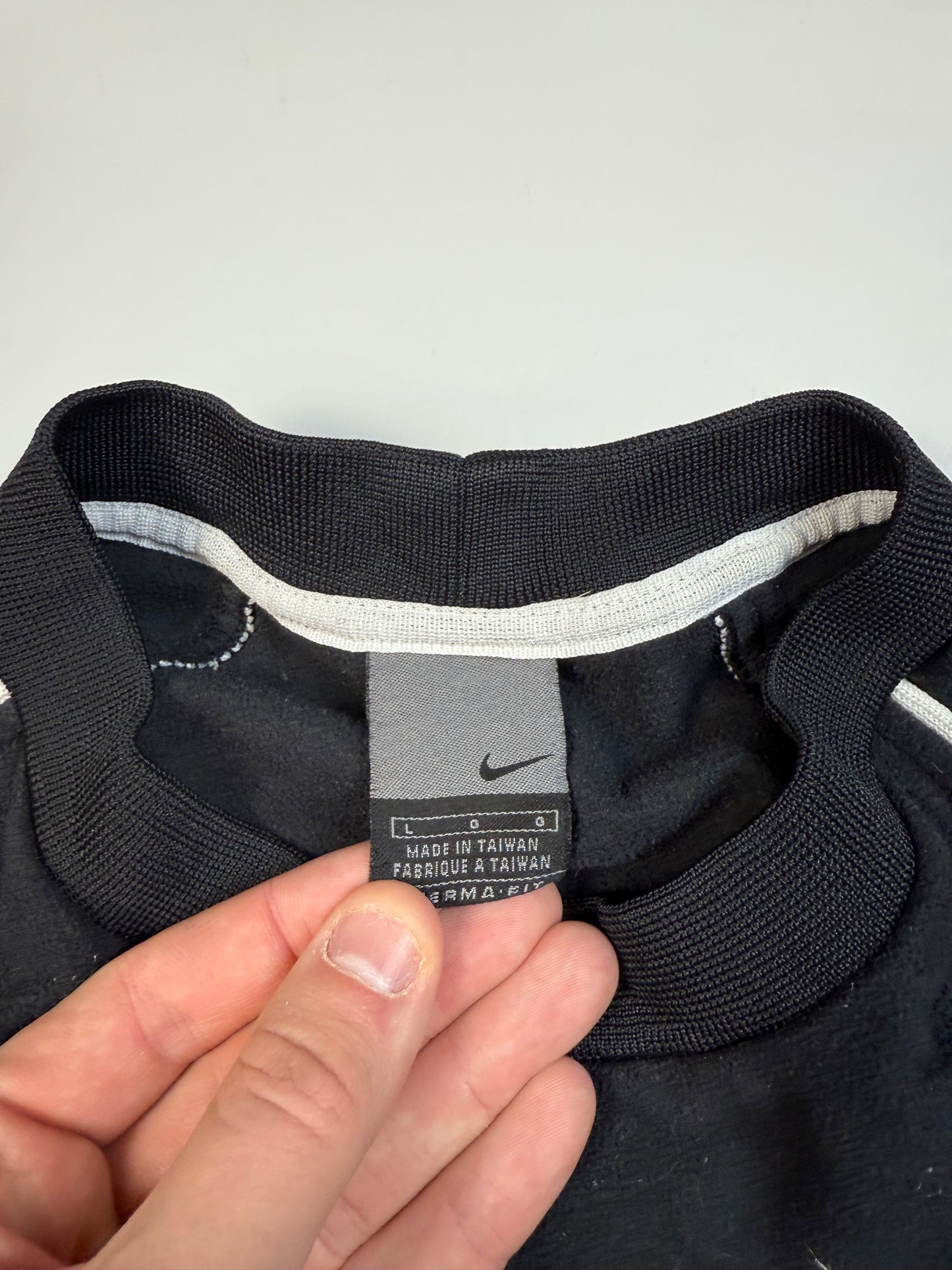Vintage Nike mini swoosh fleece sweatshirt (L)