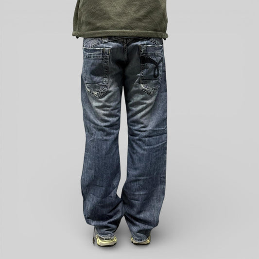 Vintage Y2K Pepe Jeans baggy hip hop denim (W34)